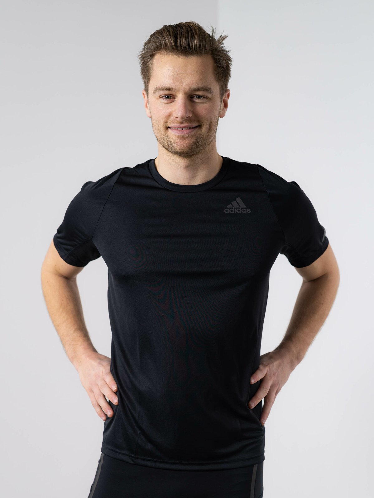 adidas Run Icon Tee Black