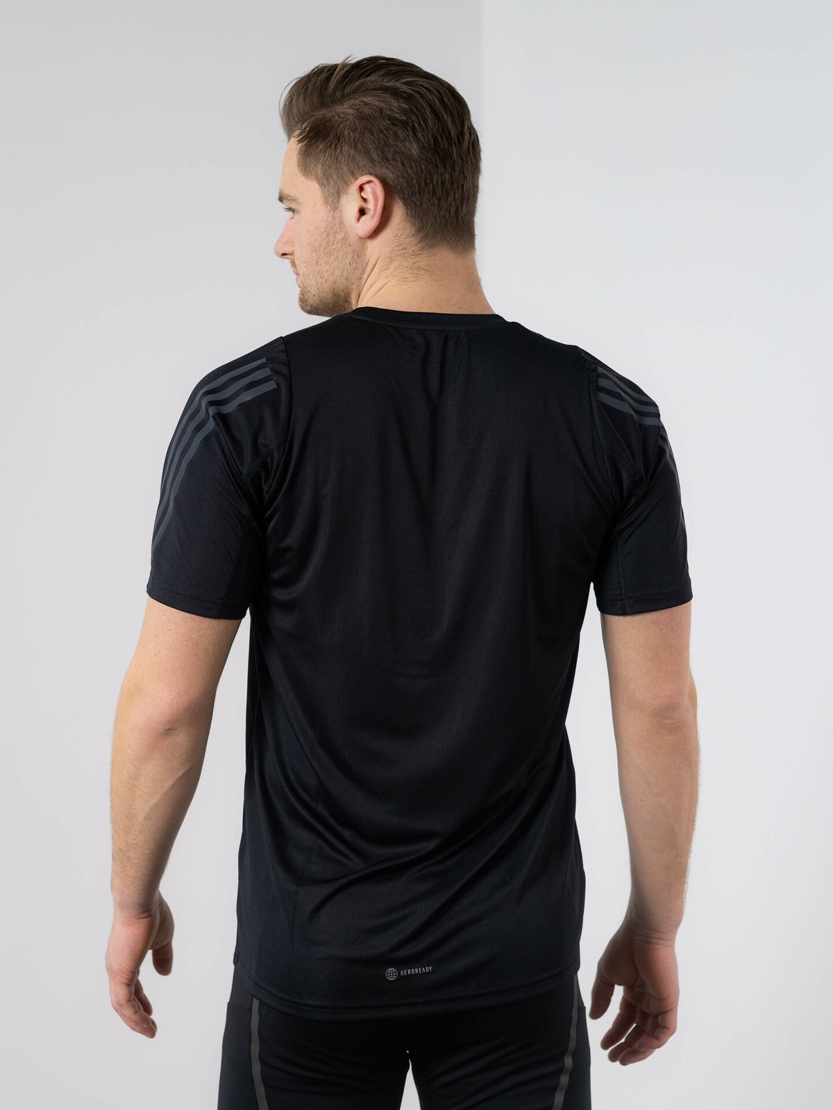 adidas Run Icon Tee Black