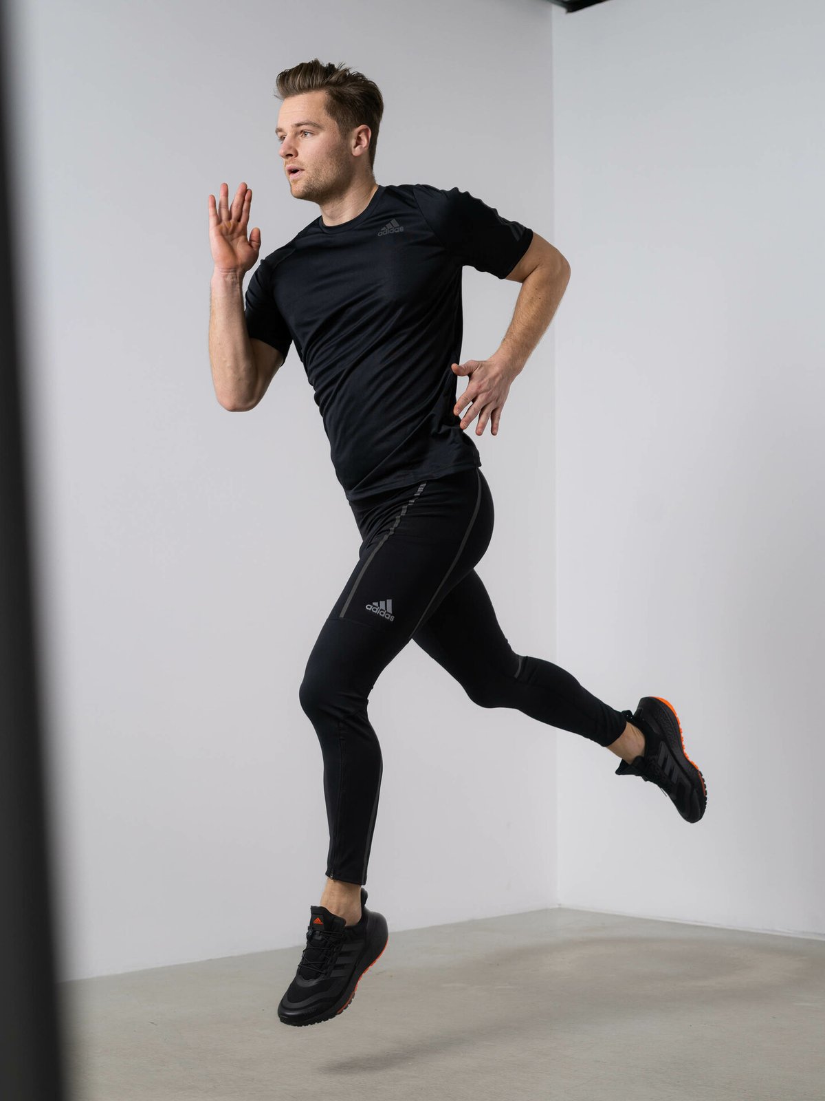 adidas Run Icon Tee Black