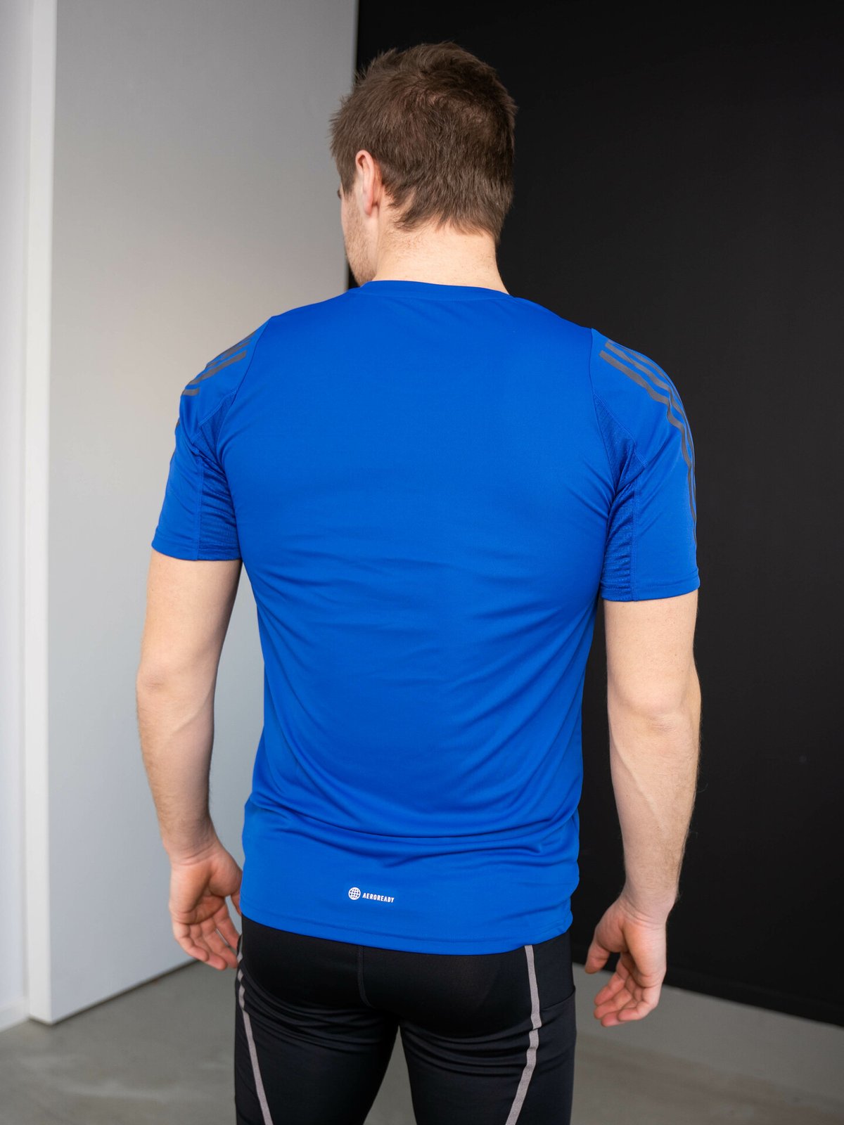 adidas Run Icon Tee Royal Blue