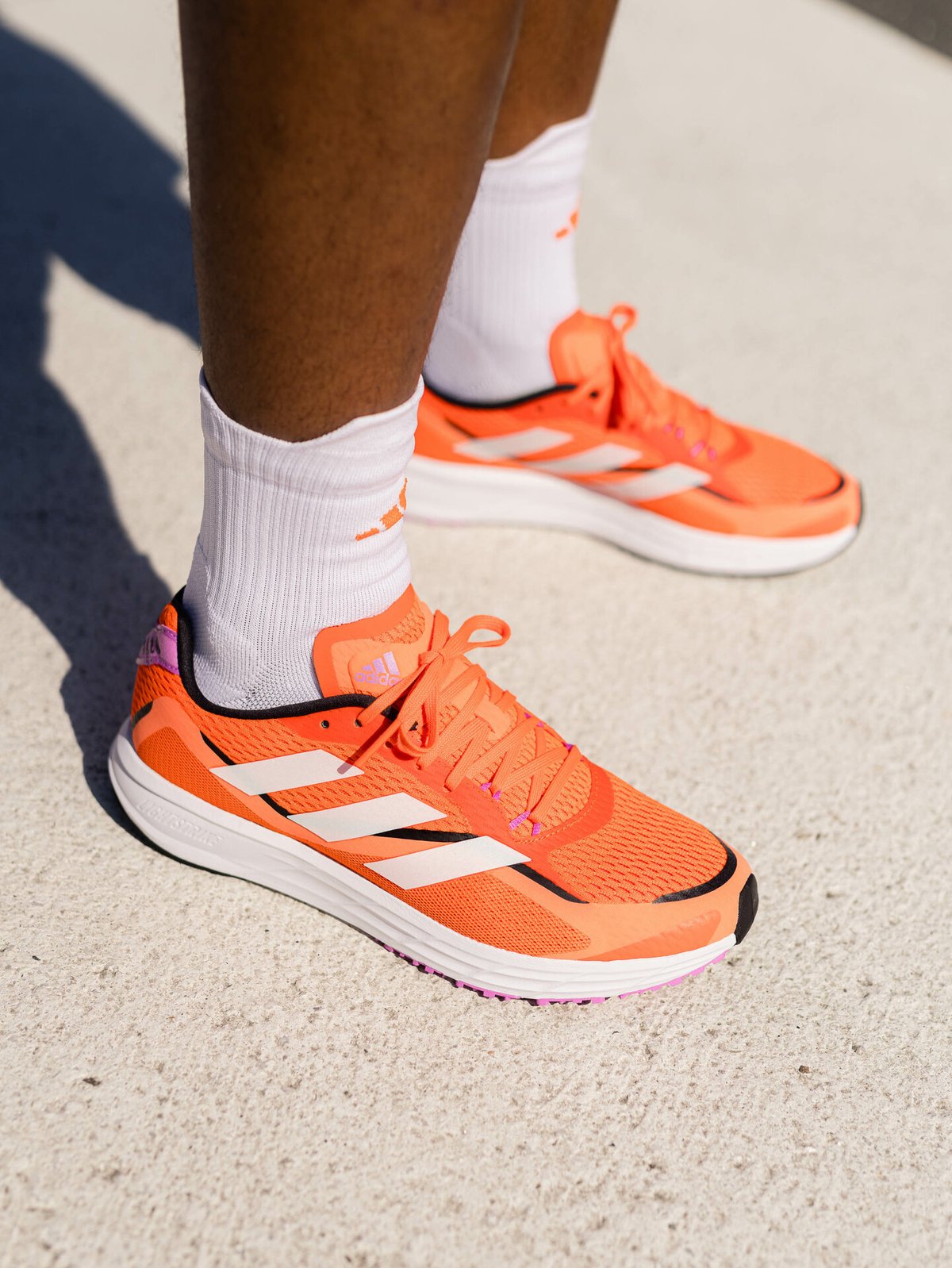 adidas SL 20.3 Impact Orange / Cloud White / Pulse Lilac