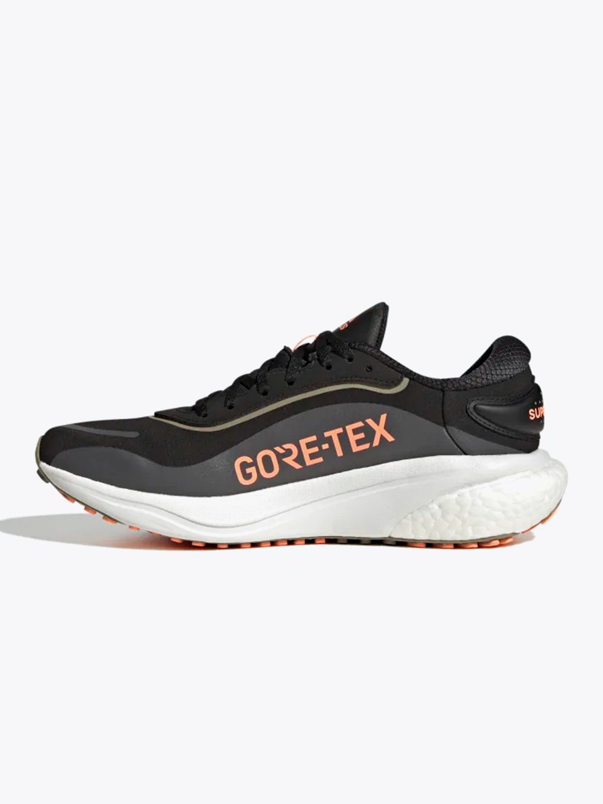 adidas Supernova GTX Core Black / Silver Metallic / Beam Orange
