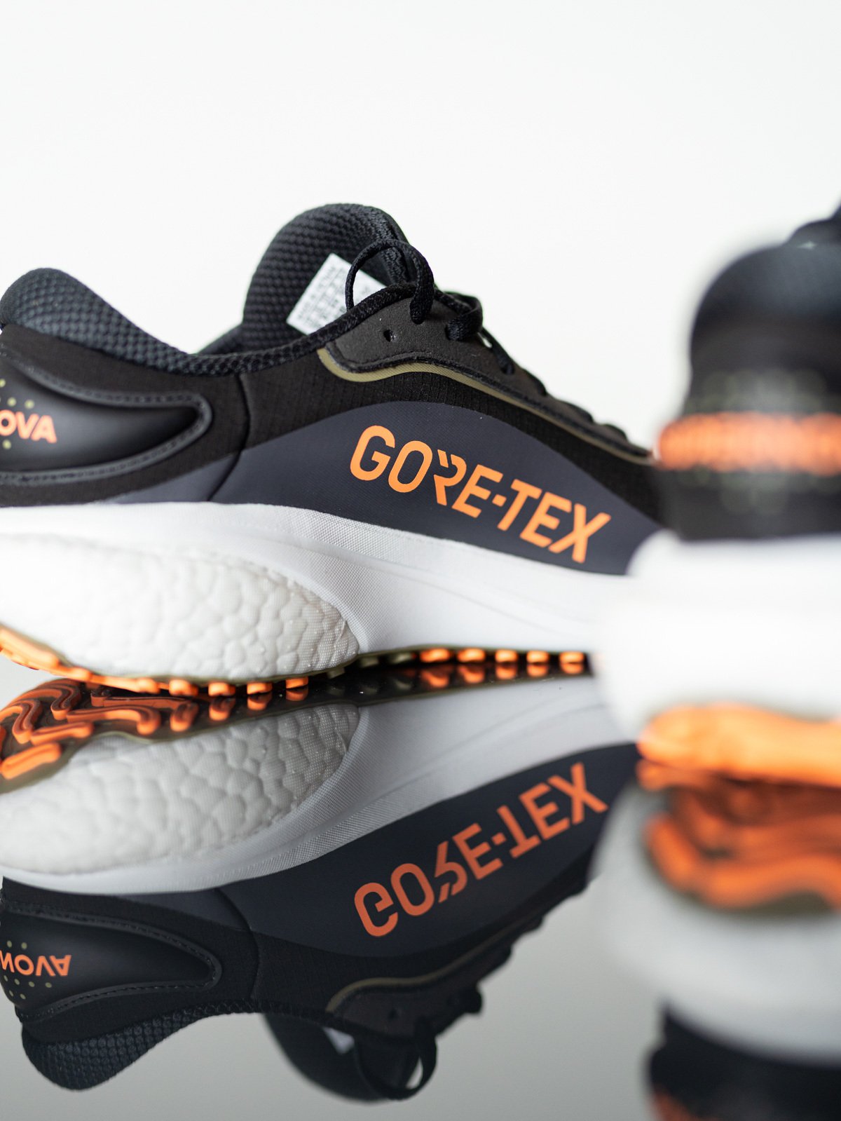 adidas Supernova GTX Core Black / Silver Metallic / Beam Orange