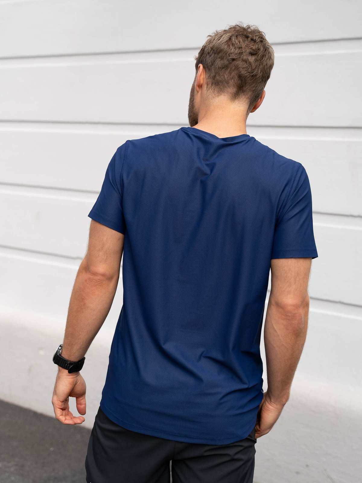 adidas Own The Run B Tee Dark Blue