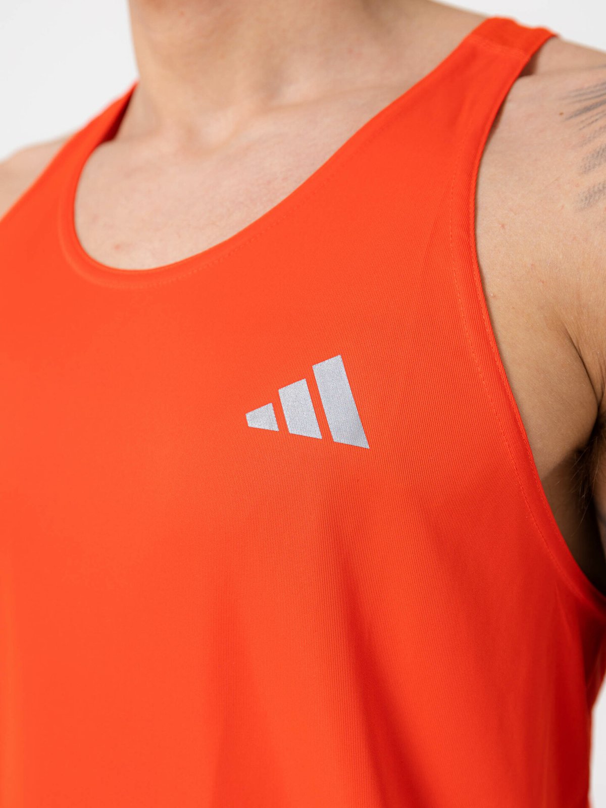 adidas Own The Run Singlet Rød