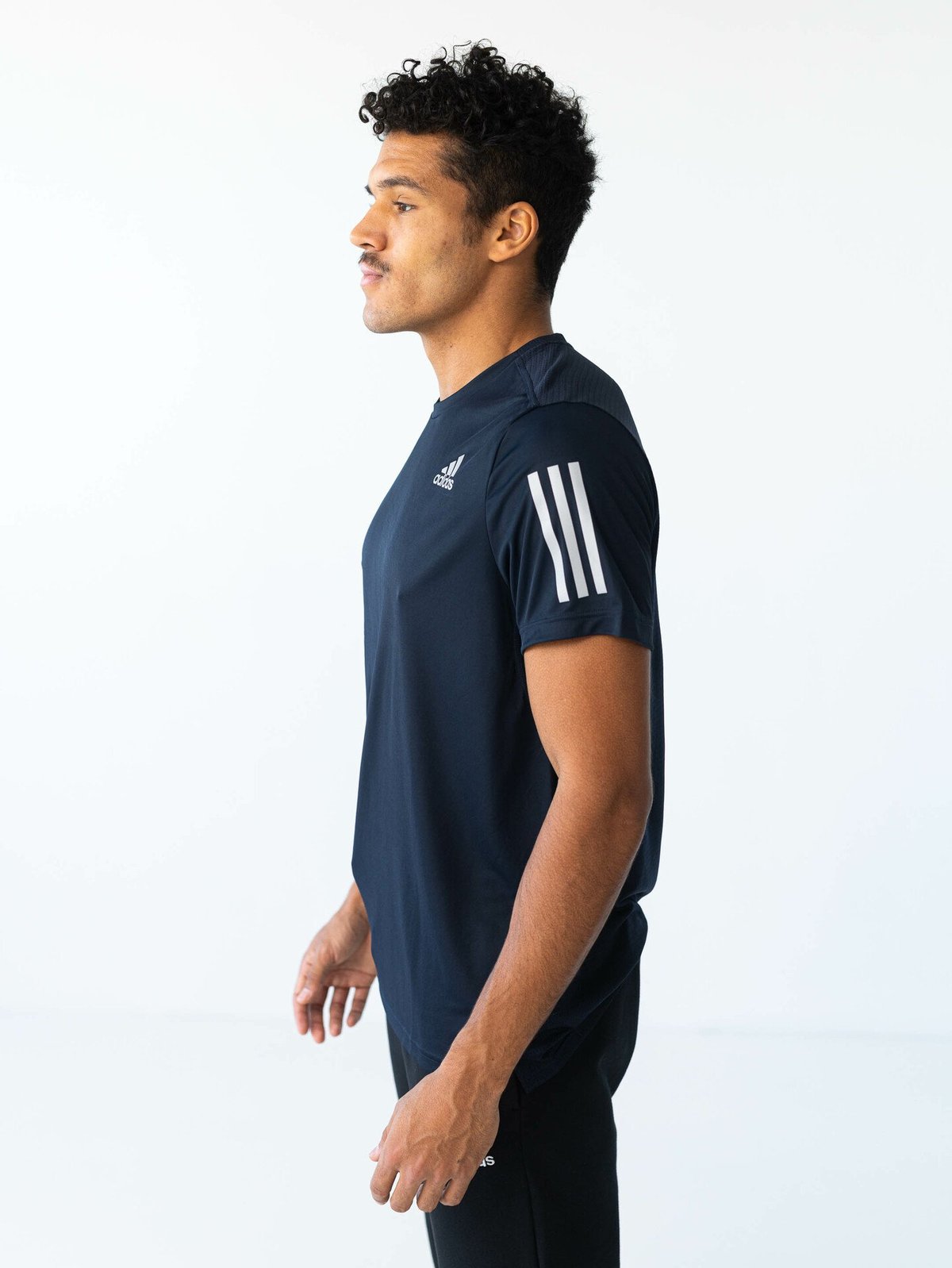 adidas Own The Run Tee Blå