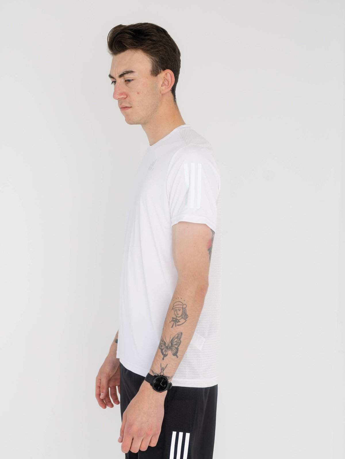 adidas Own The Run Tee White/refsil