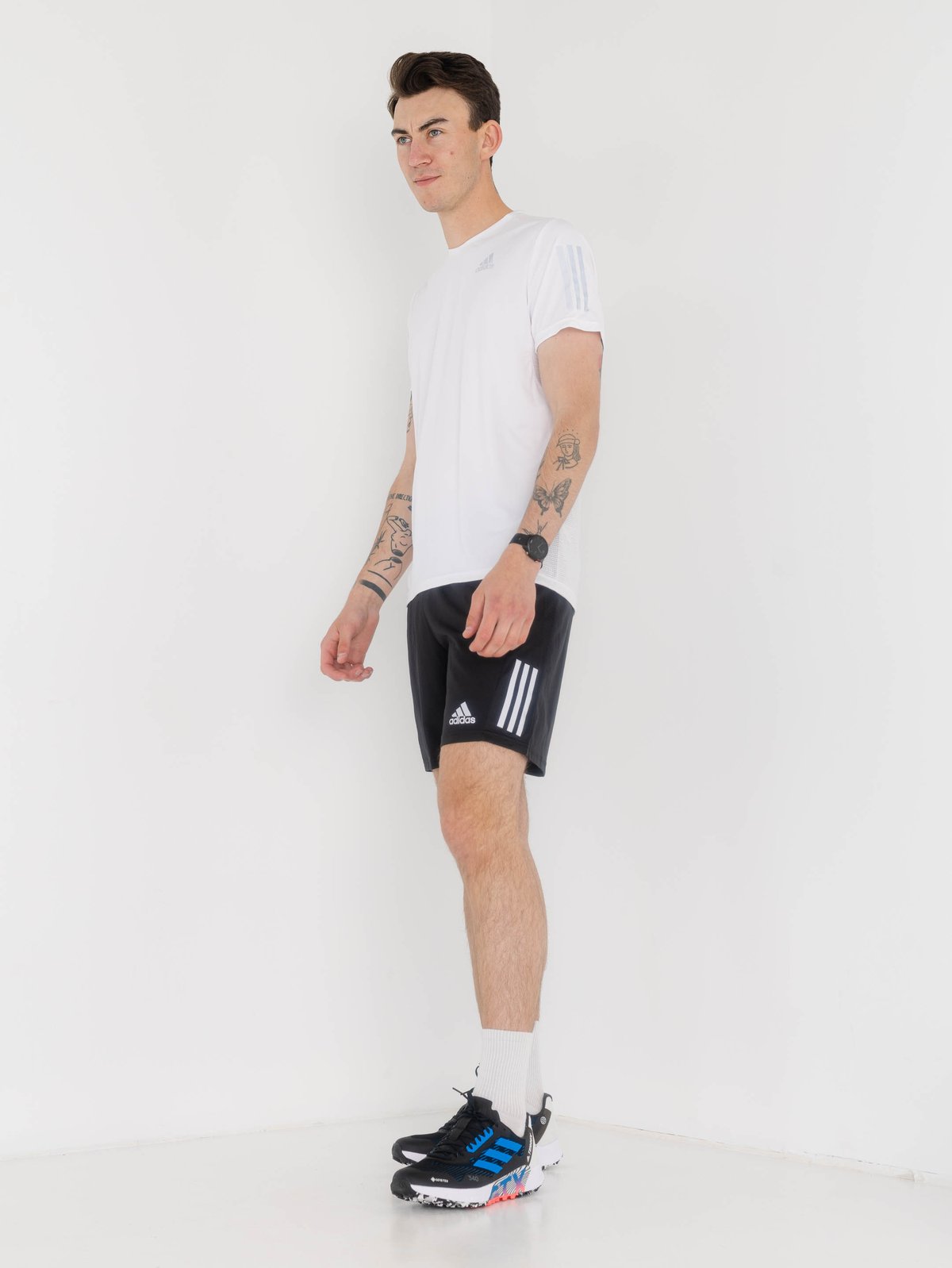 adidas Own The Run Tee White/refsil