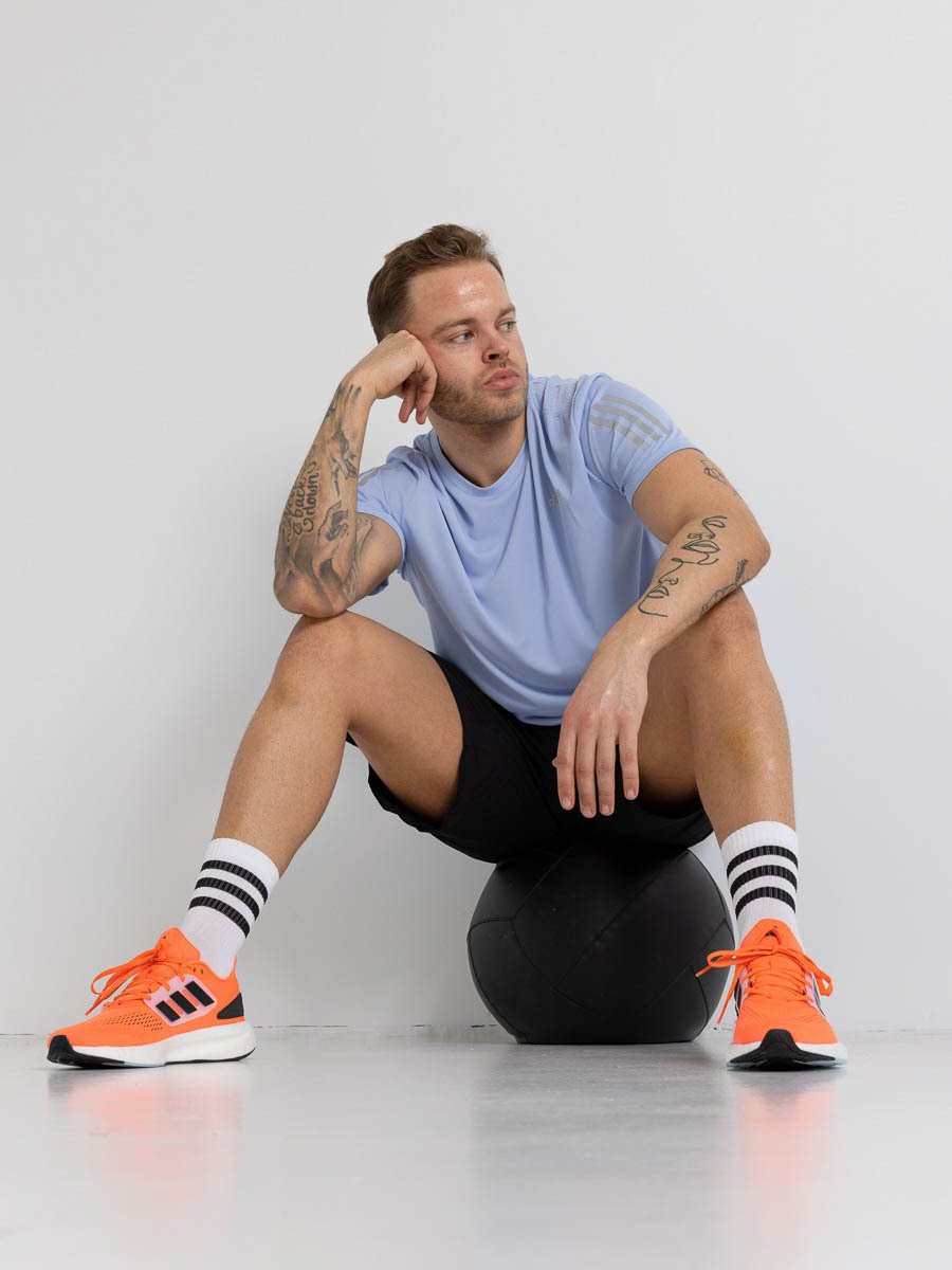 adidas Own The Run Tee Bludaw/refsil