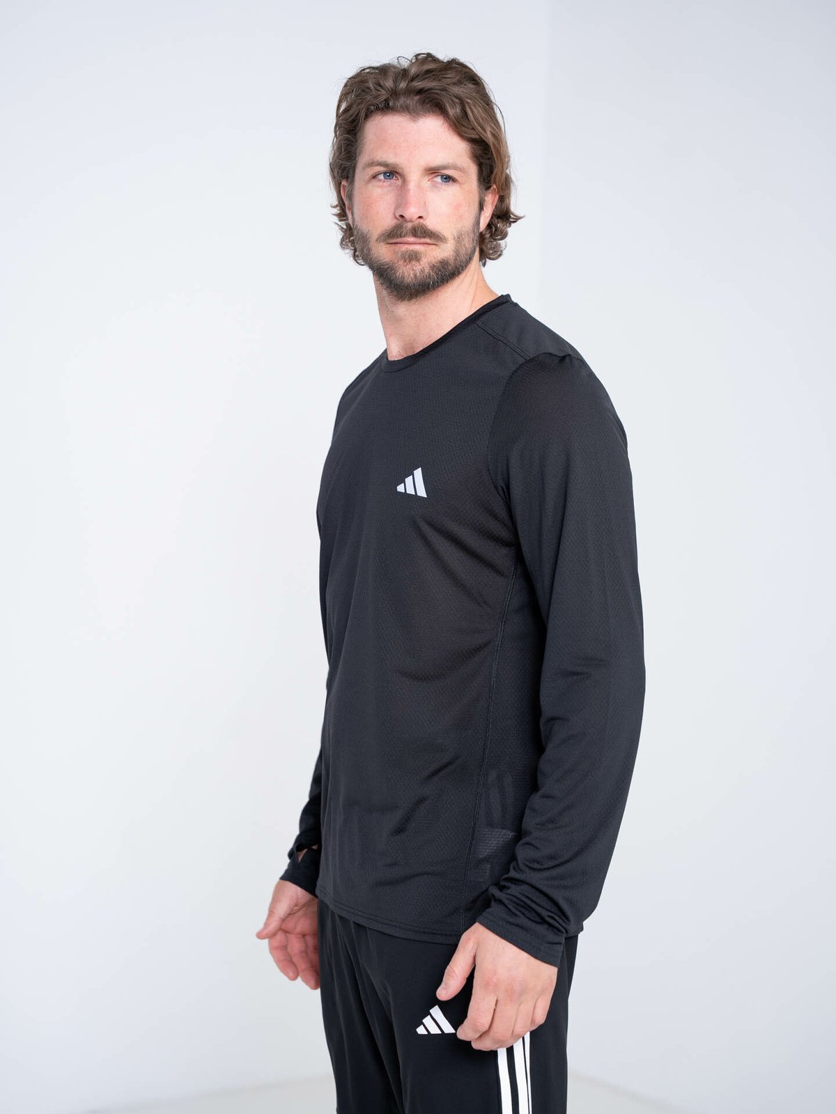 adidas Run It Long Sleeve Black