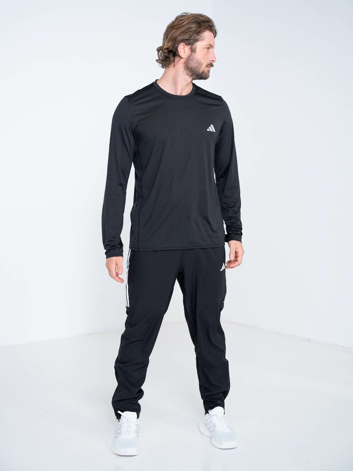 adidas Run It Long Sleeve Black