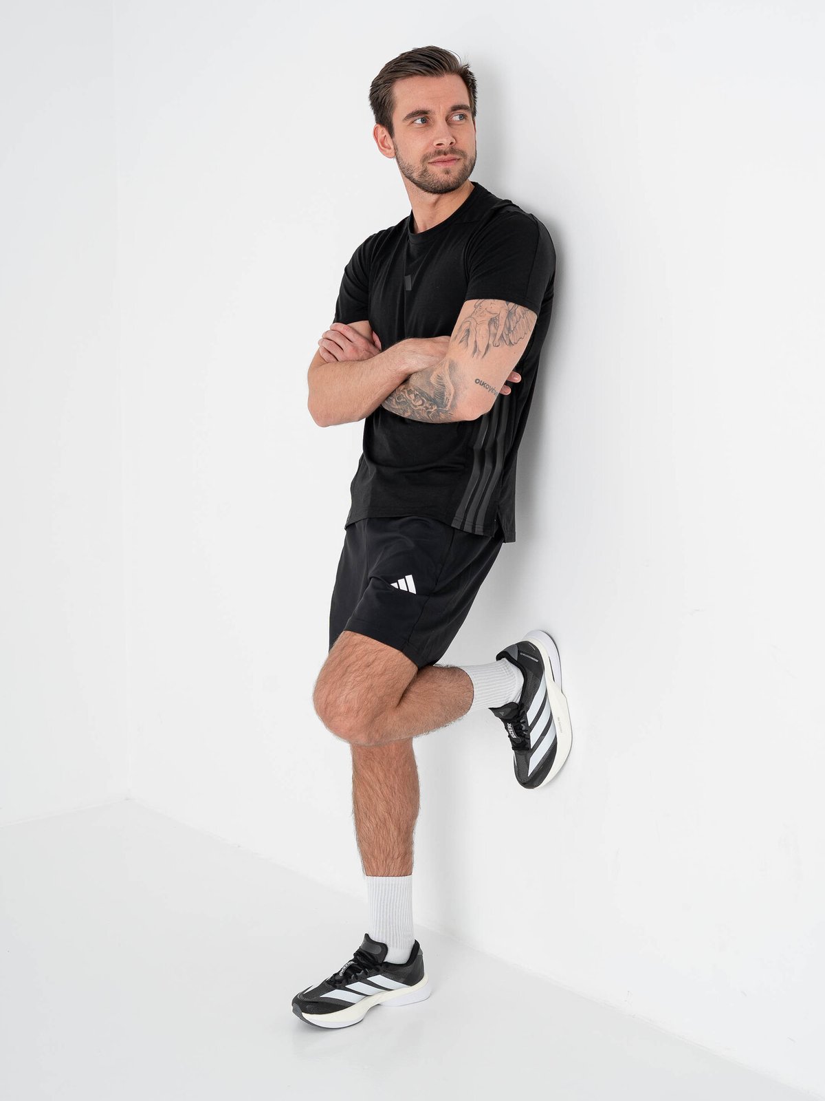 adidas Workout Essentials Woven Shorts Black