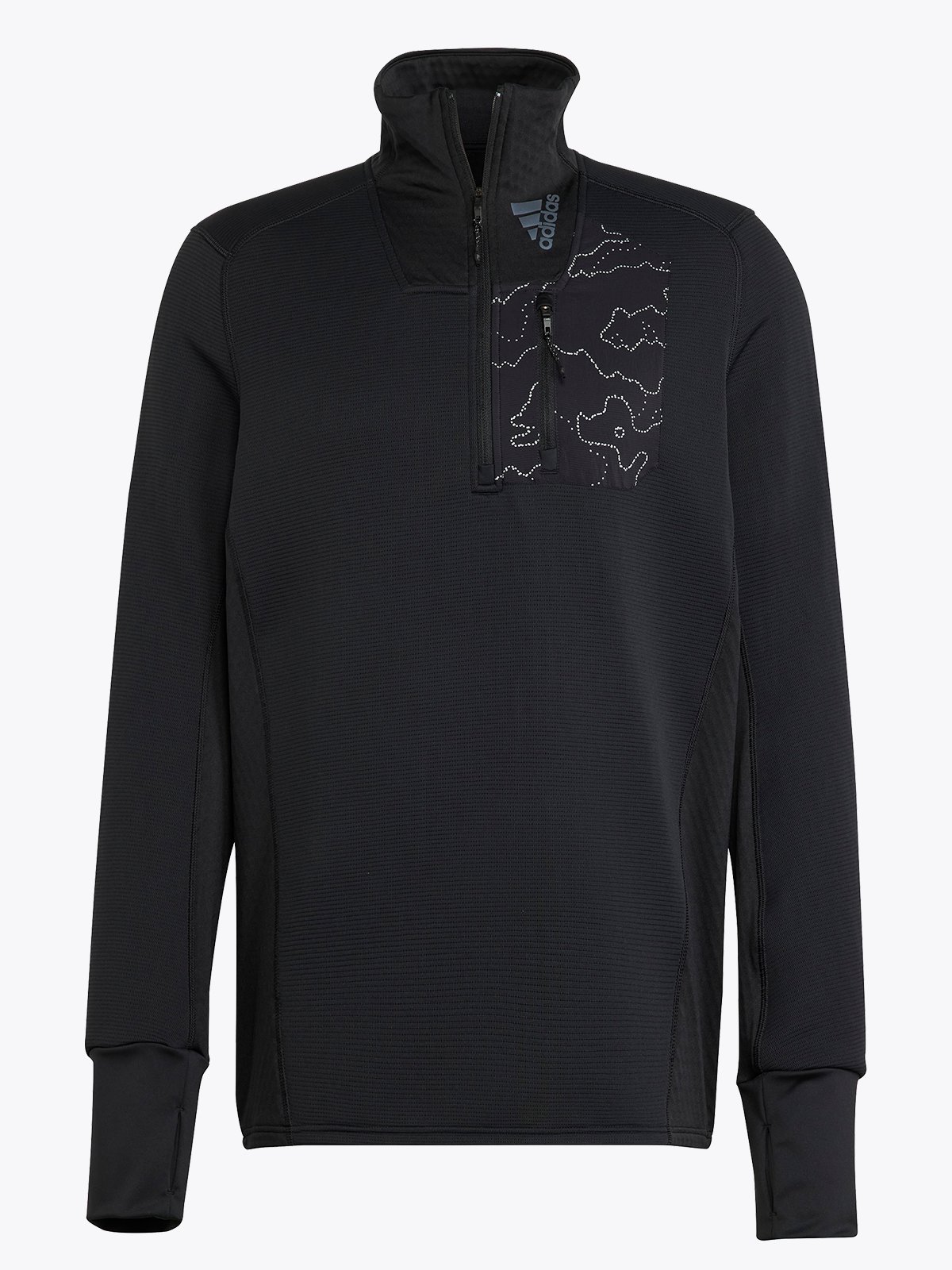 adidas X-City 1/4 Zip Black
