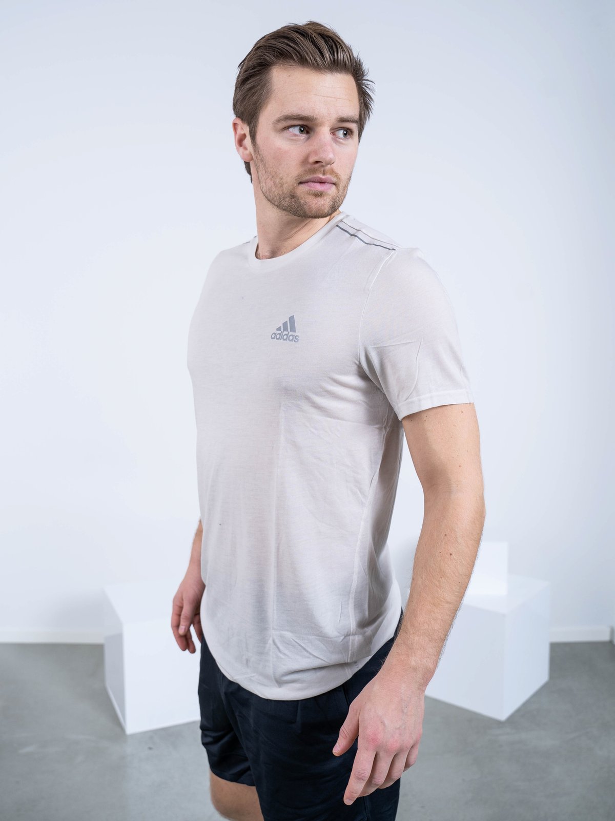 adidas X-City Wool Tee Beige