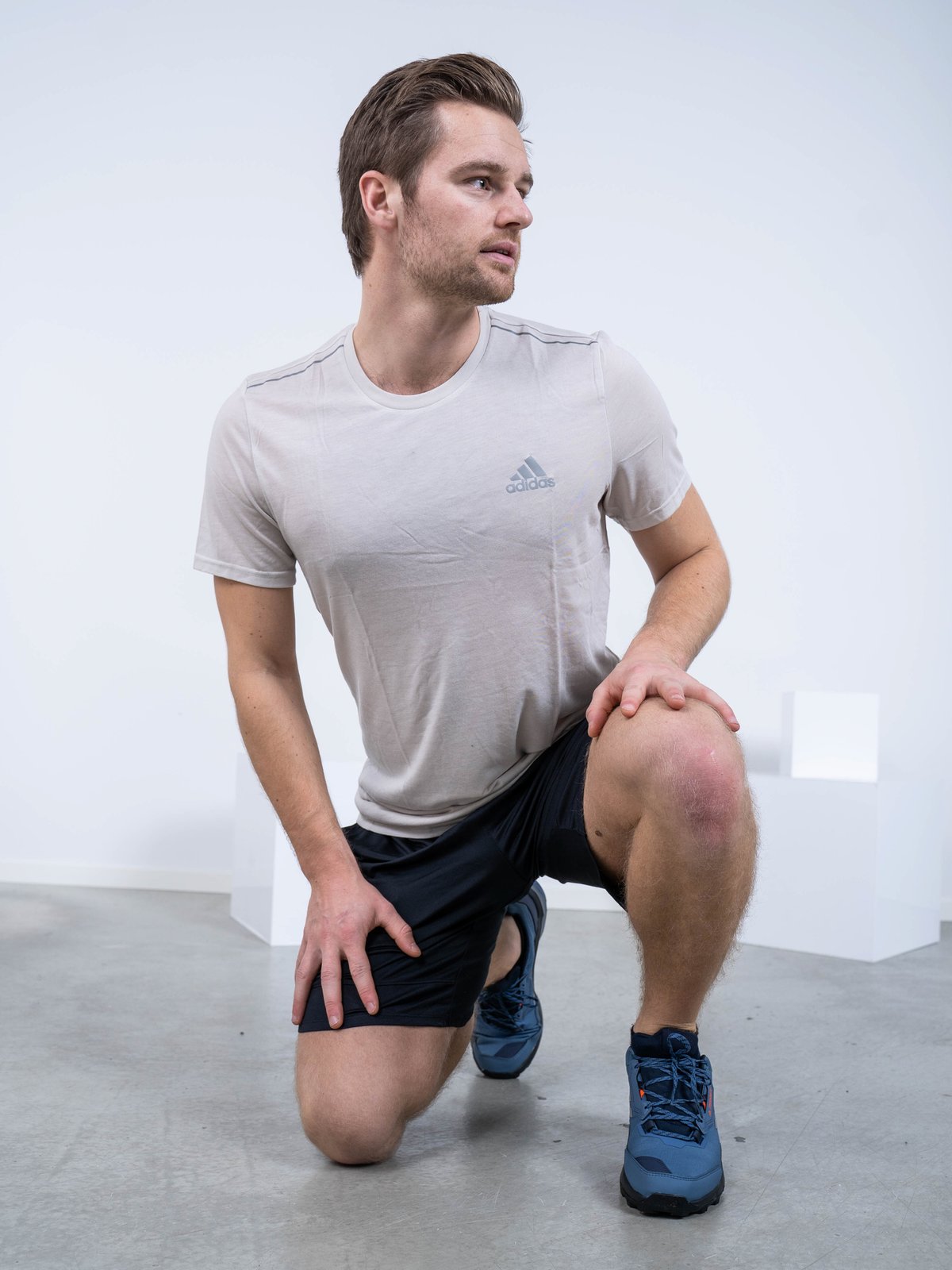 adidas X-City Wool Tee Beige