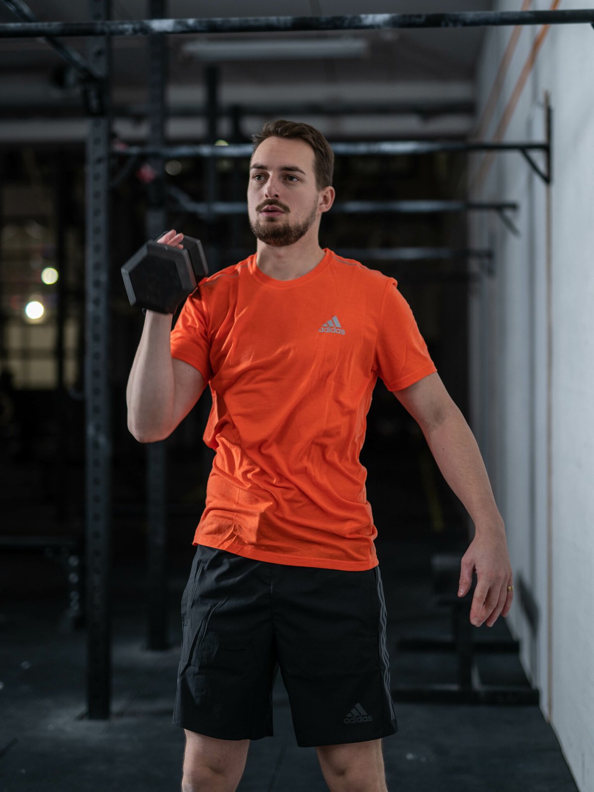 adidas X-City Wool Tee Semi Impact Orange