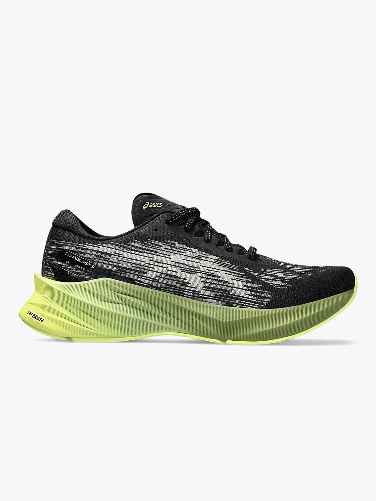 ASICS Novablast 3 Black/Dried Leaf Green