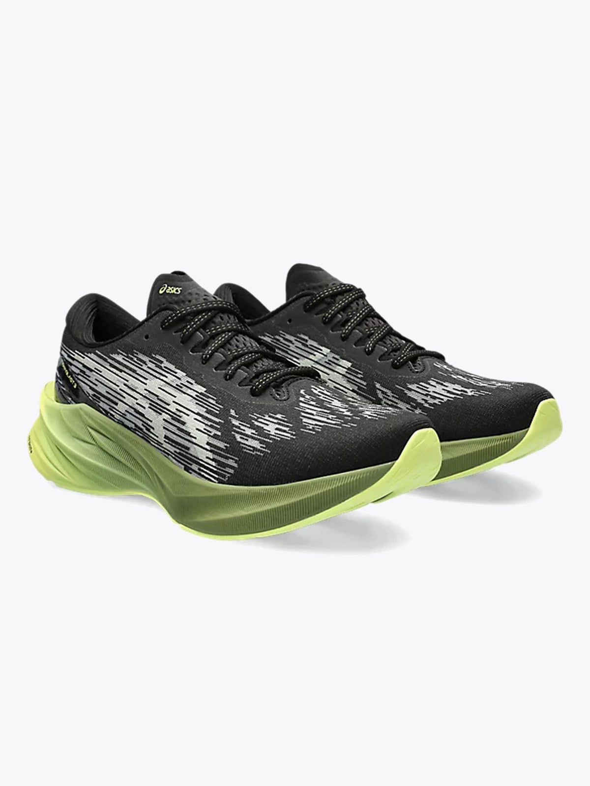 ASICS Novablast 3 Black/Dried Leaf Green