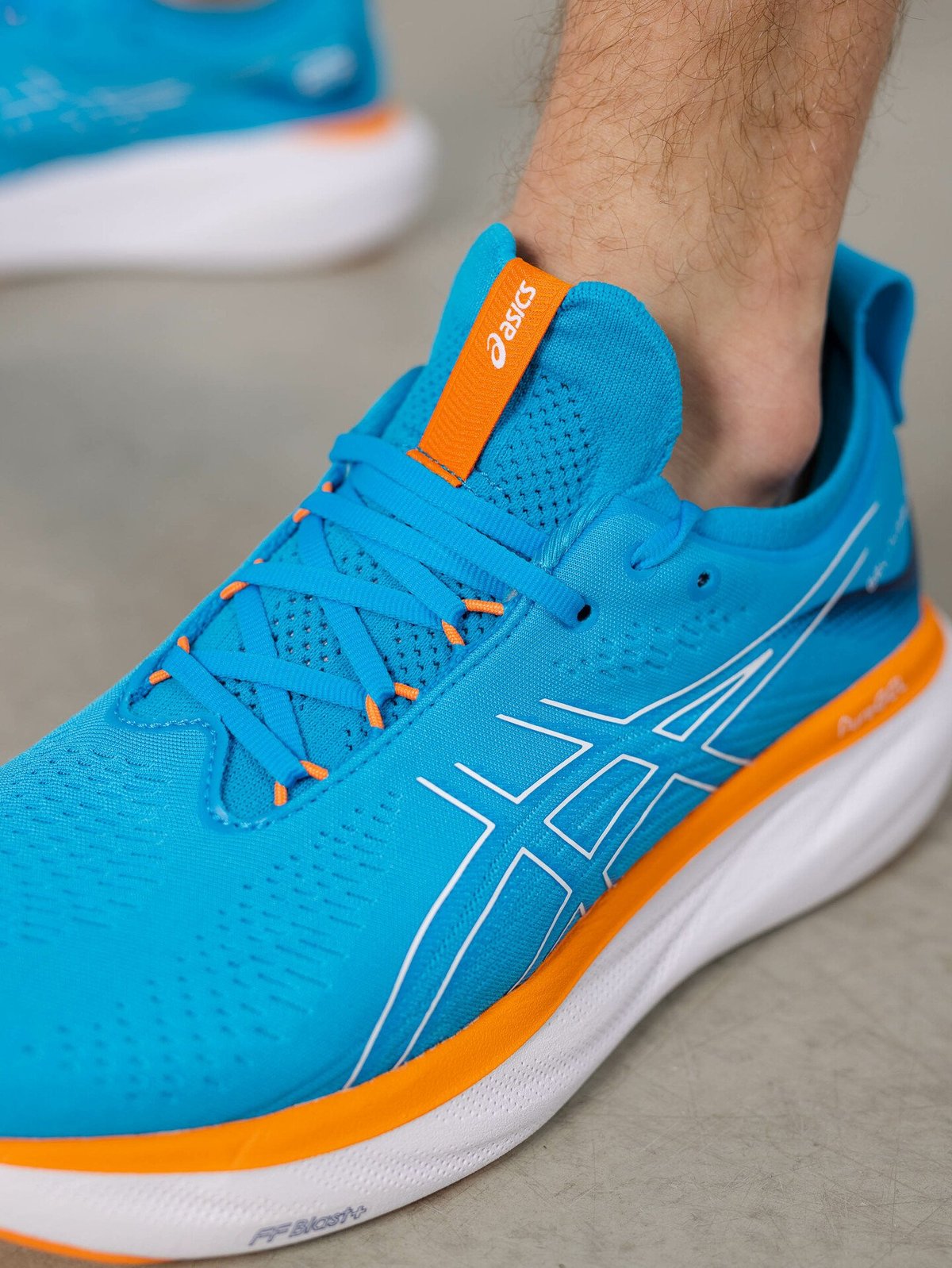 ASICS Gel-Nimbus 25 Island Blue / Sun Peach