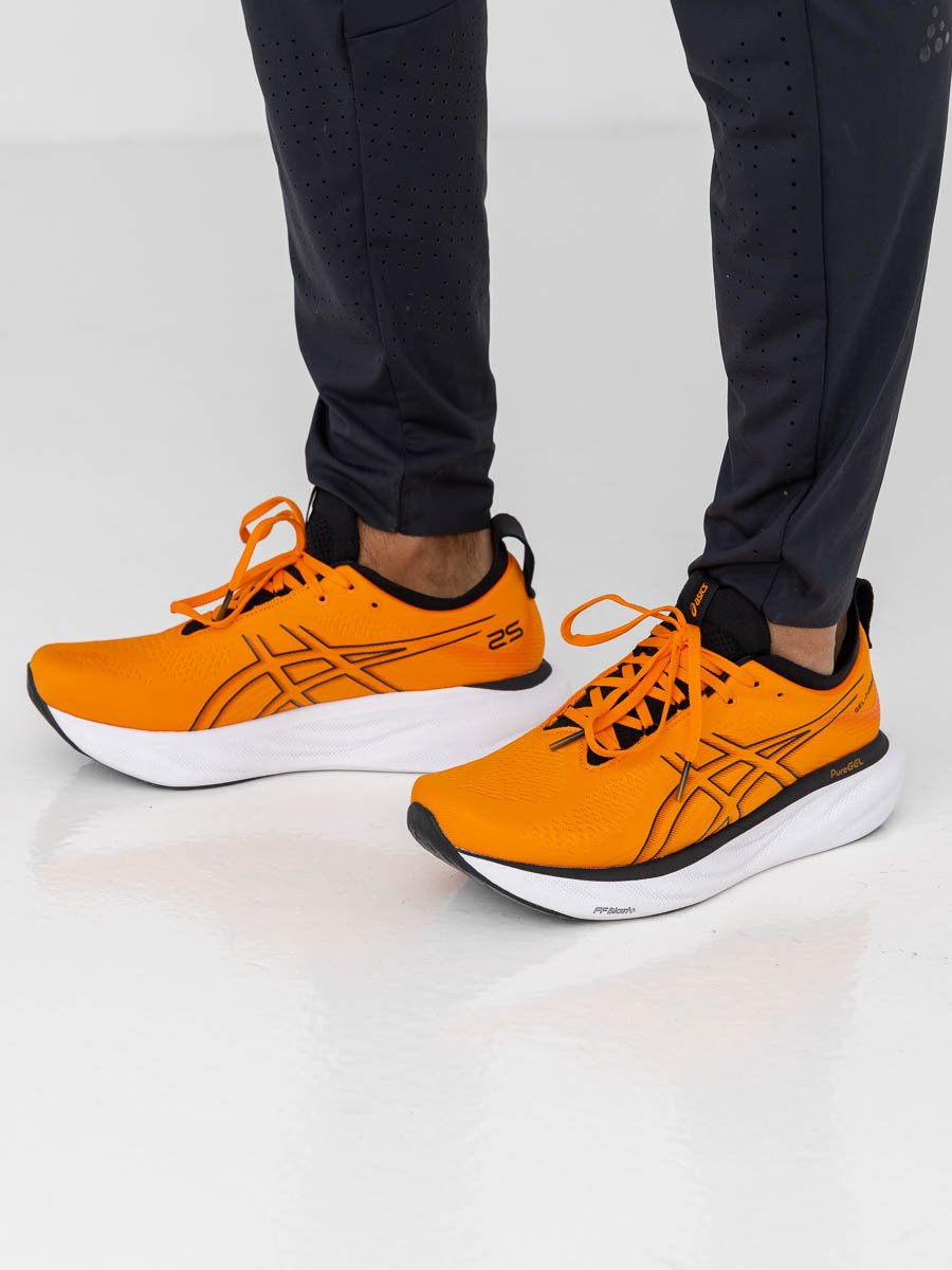 ASICS Gel-Nimbus 25 Bright Orange / Black