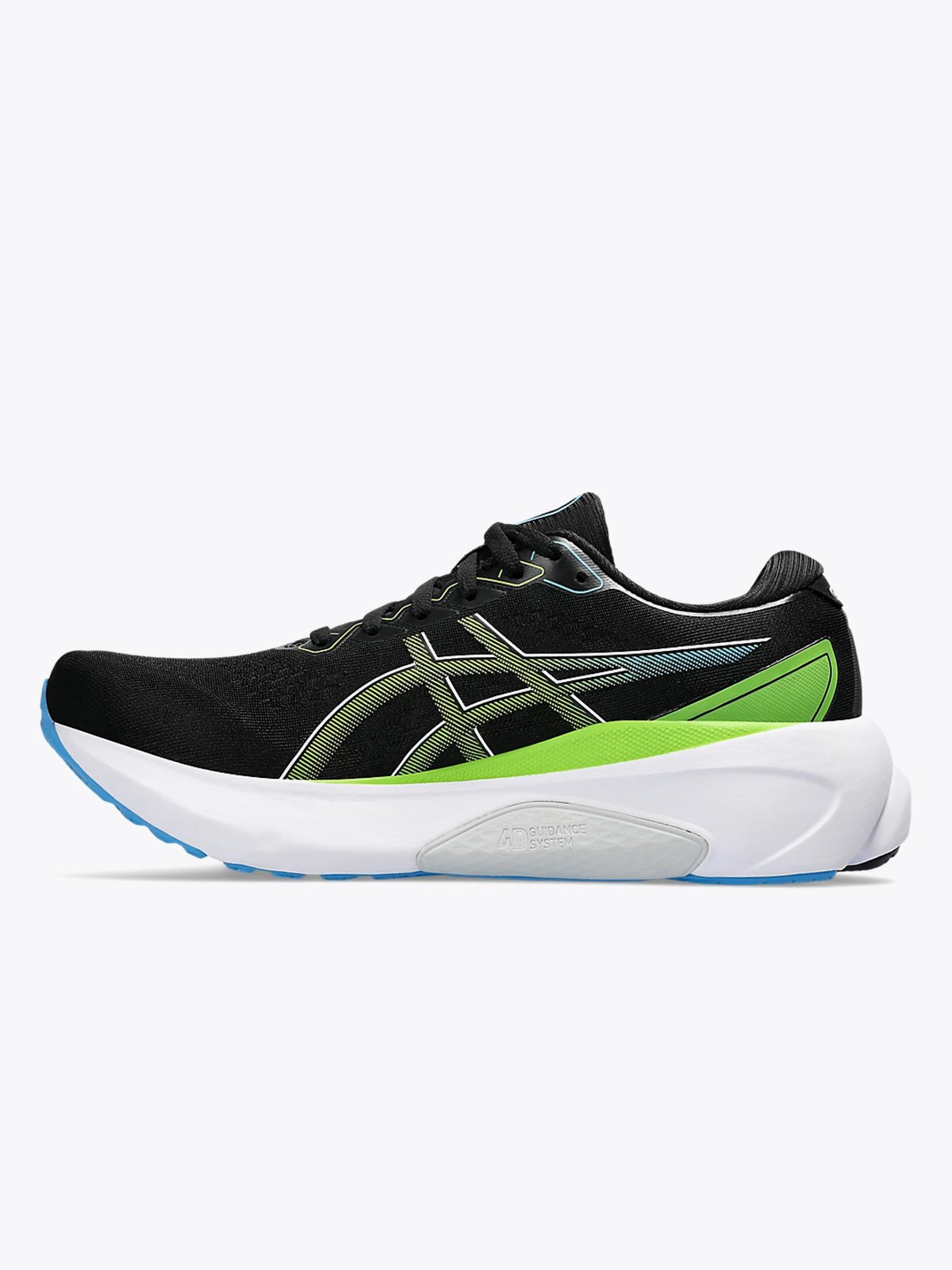 ASICS Gel-Kayano 30 Black / Electric Lime