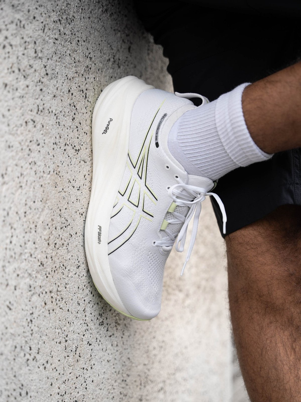 ASICS Gel-Nimbus 26 White/Cool Grey