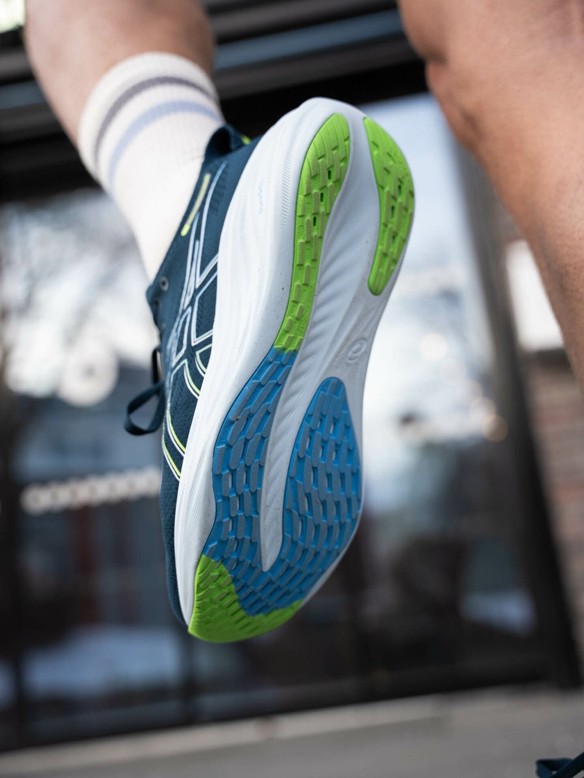 ASICS Gel-Nimbus 26 French Blue / Electric Lime