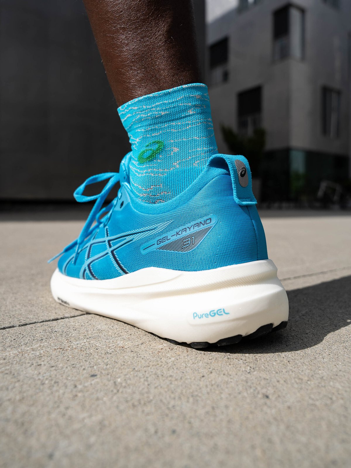 ASICS Gel-Kayano 31 Digital Aqua / Bright Cyan