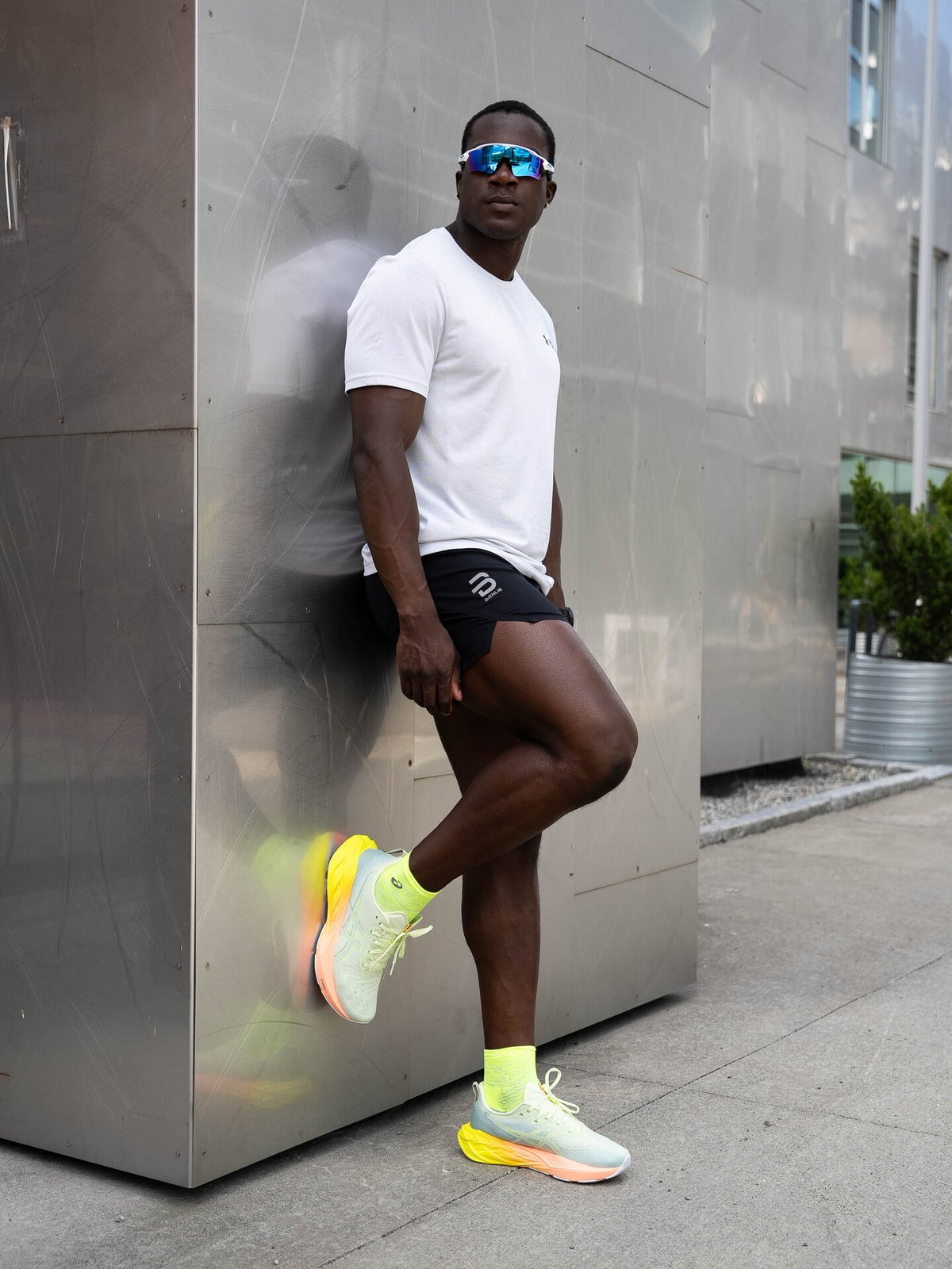 ASICS Novablast 4 Paris Cool Matcha / Safety Yellow