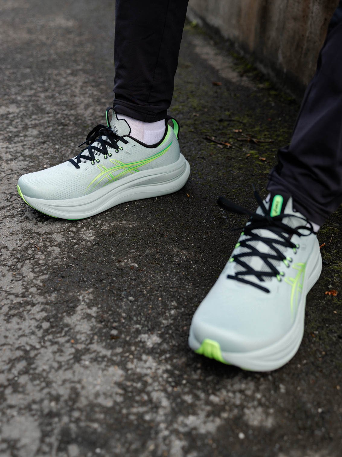 ASICS Gel-Nimbus 28 Cold Moss/Illuminate Green