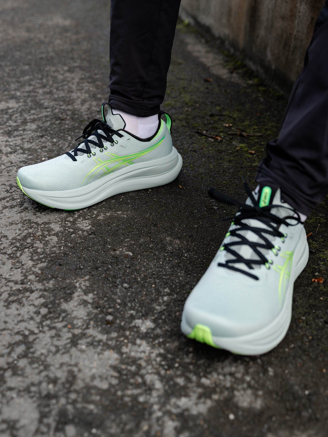 ASICS Gel-Nimbus 28 Cold Moss/Illuminate Green