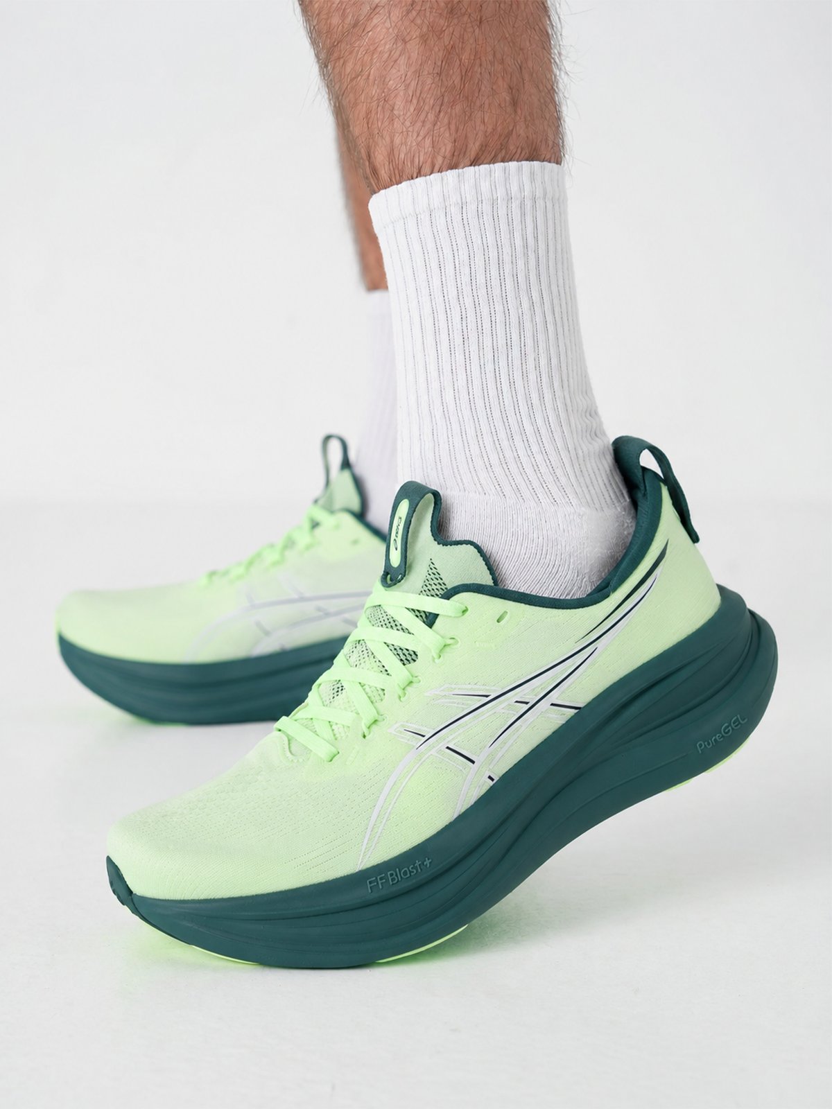 ASICS Gel-Nimbus 28 Illuminate Yellow / Foggy Teal
