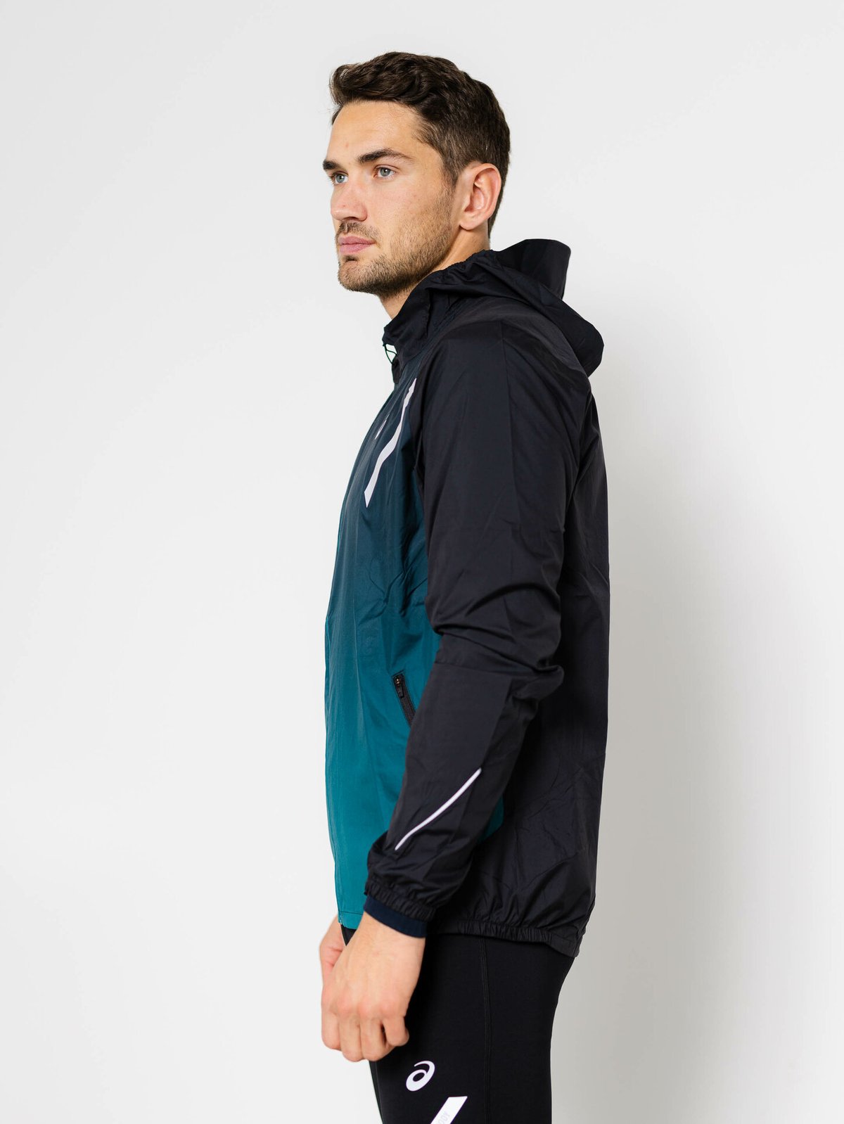 ASICS Lite-Show Jacket Performance Black/Velvet Pine