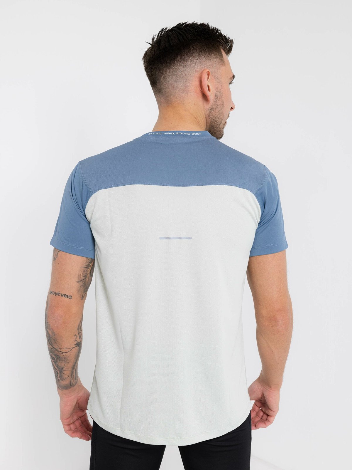 ASICS Race Short Sleeved Top Steel Blue/Light Sage