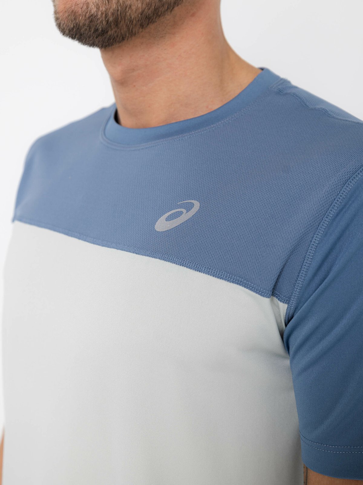 ASICS Race Short Sleeved Top Steel Blue/Light Sage