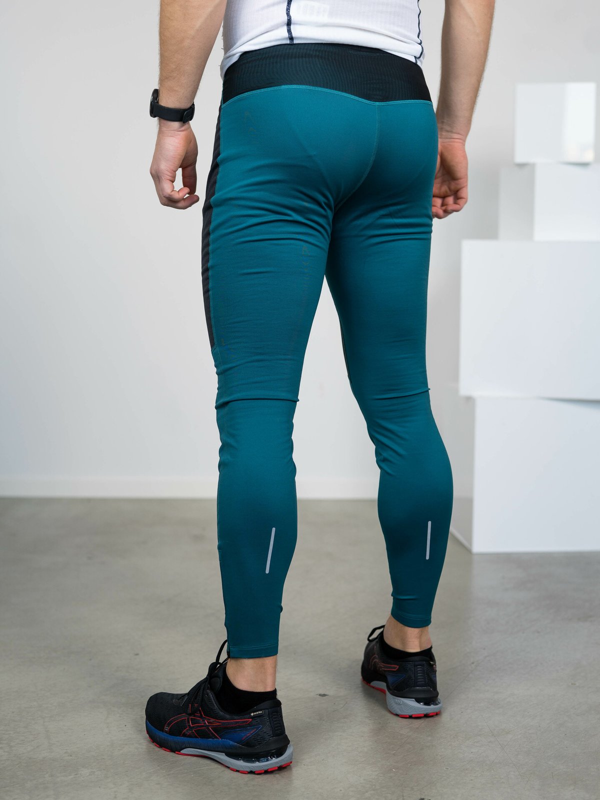 ASICS Winter Run Tight Velvet Pine/Performance Black
