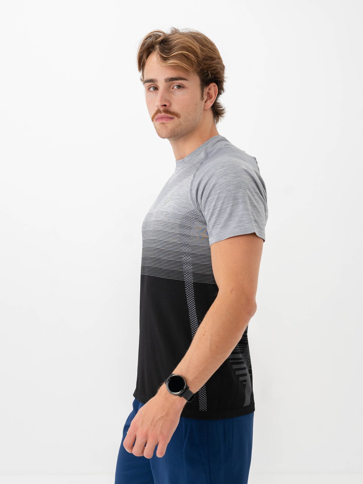 ASICS Seamless Short Sleeve Top Performance Black/Carrier Grey