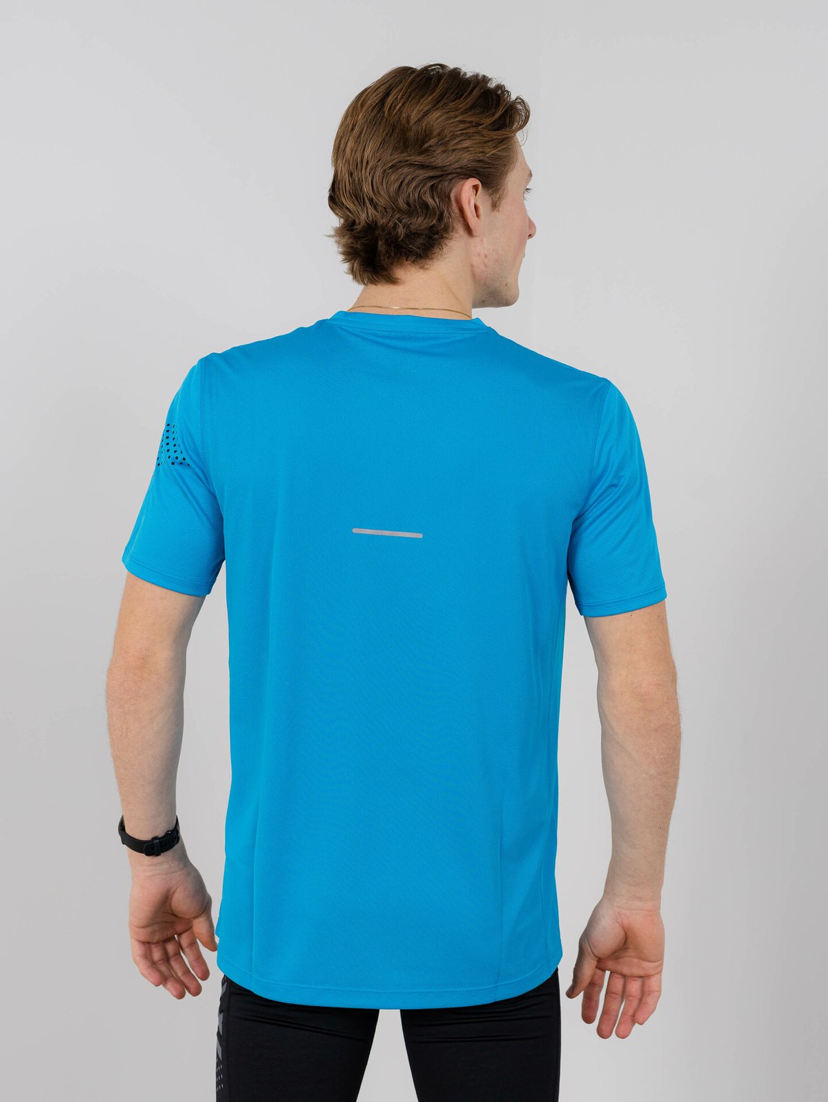 ASICS Icon Short Sleeve Top Island Blue/Performance Black