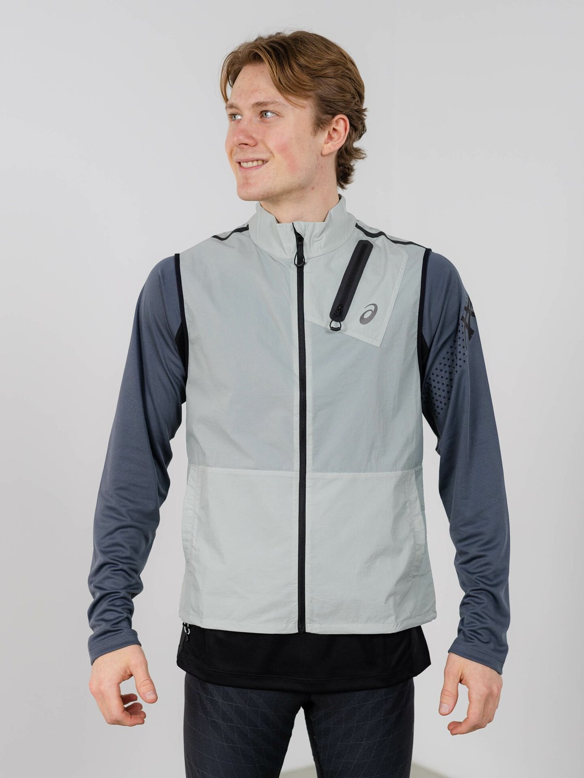 ASICS Metarun Packable Vest Light Sage