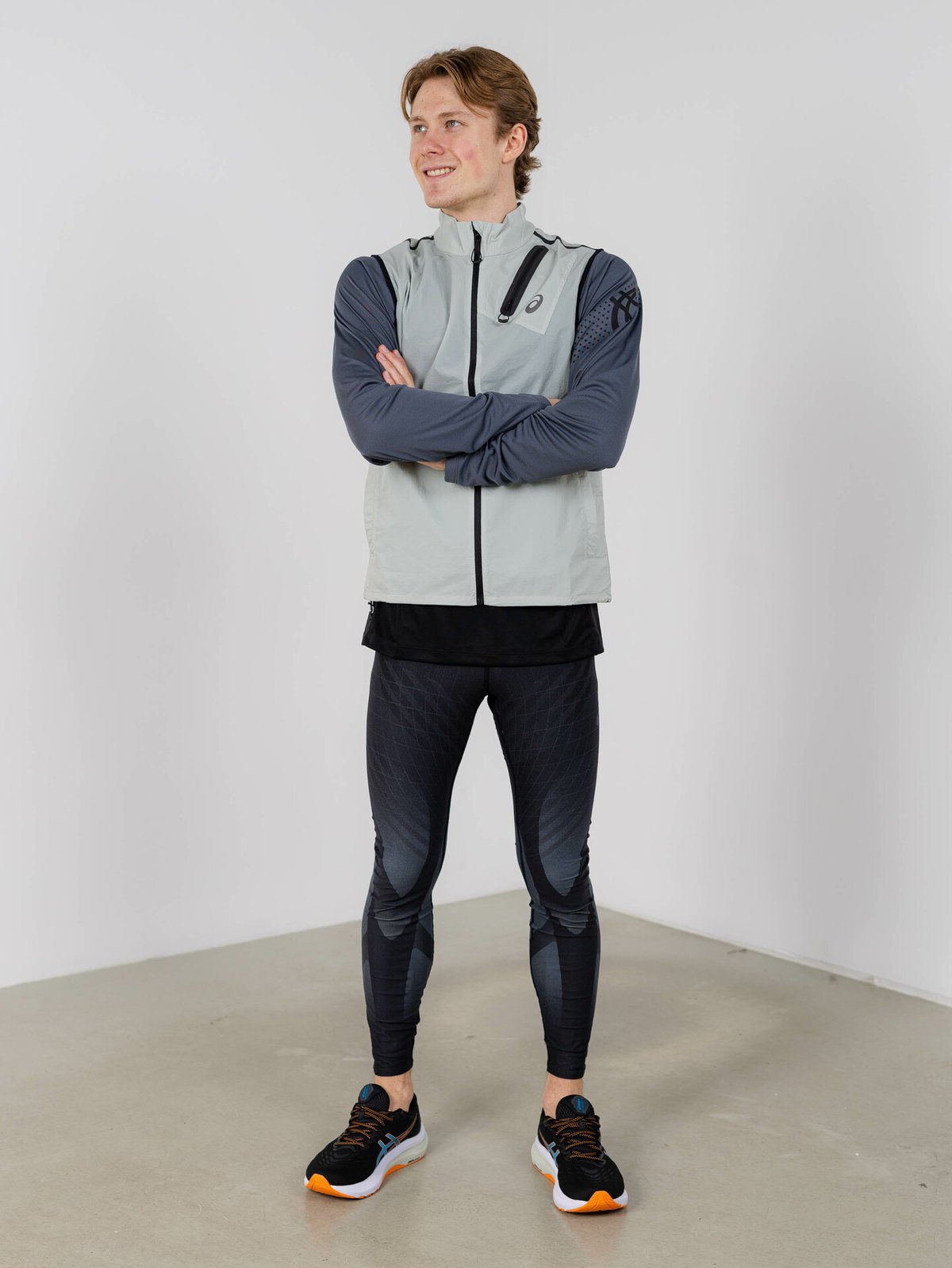 ASICS Metarun Packable Vest Light Sage