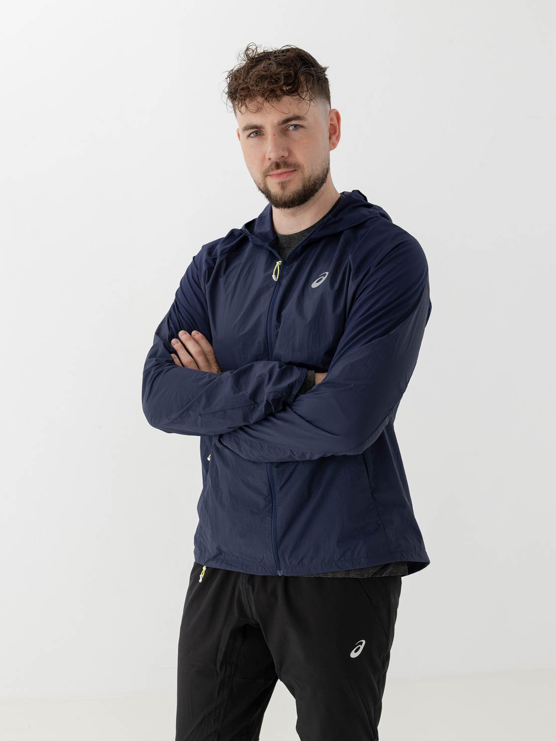 ASICS Road Packable Jacket Midnight