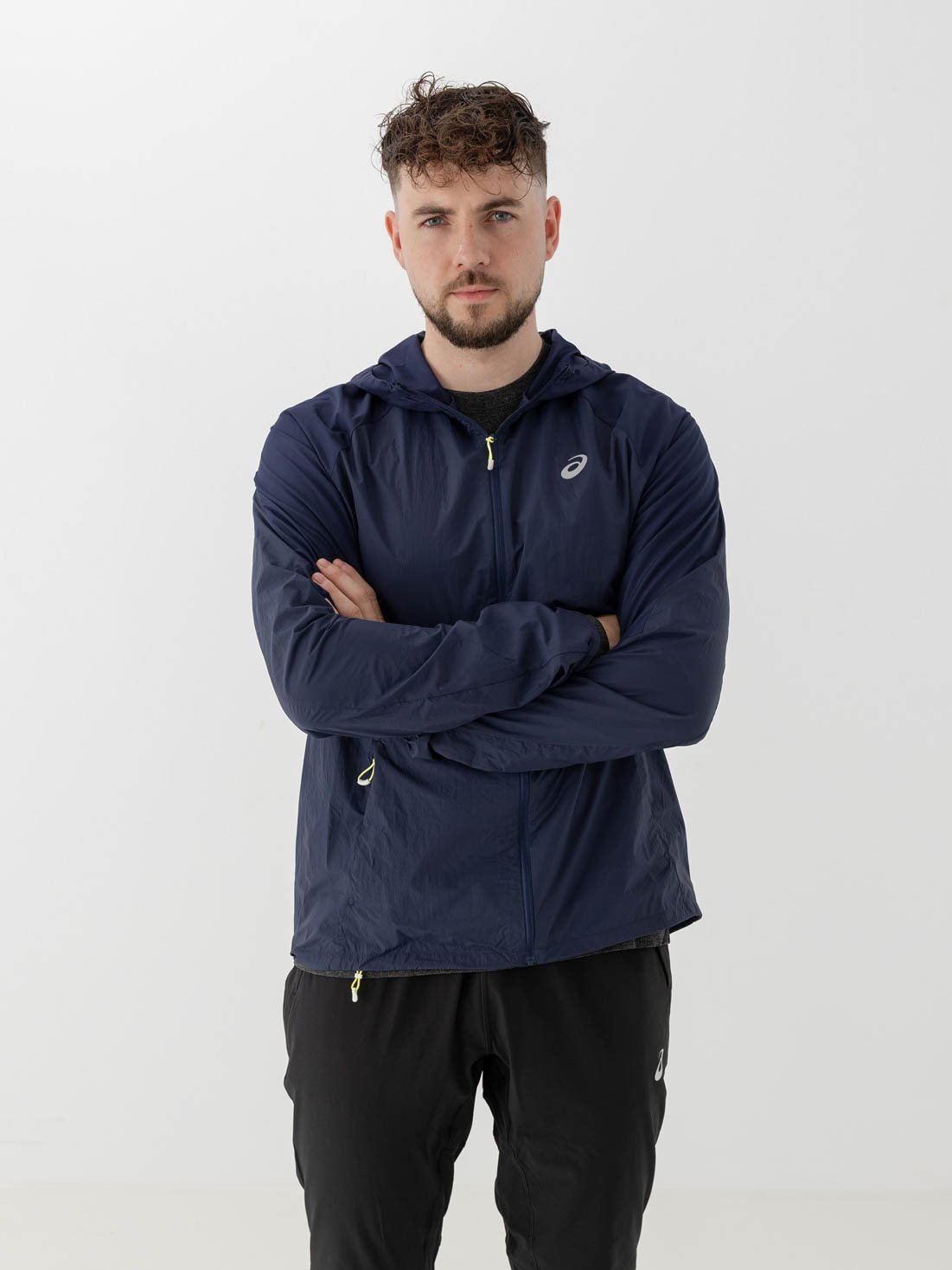 ASICS Road Packable Jacket Midnight