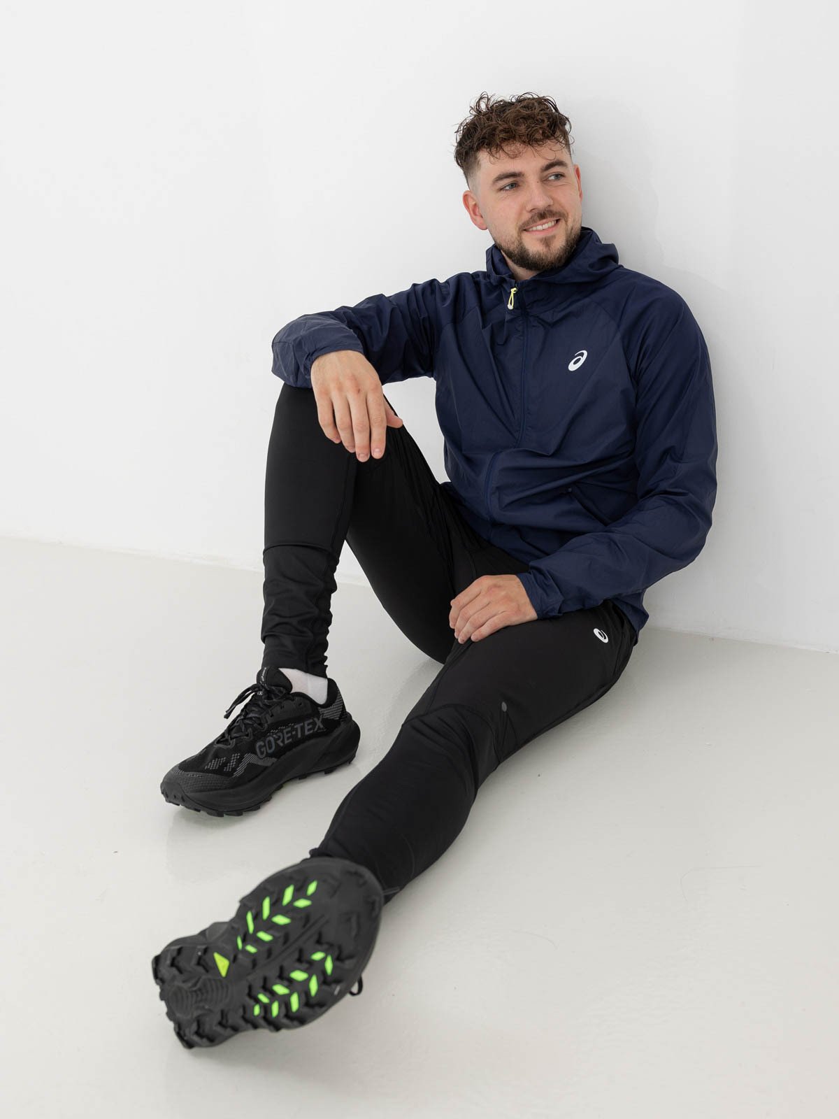 ASICS Road Packable Jacket Midnight