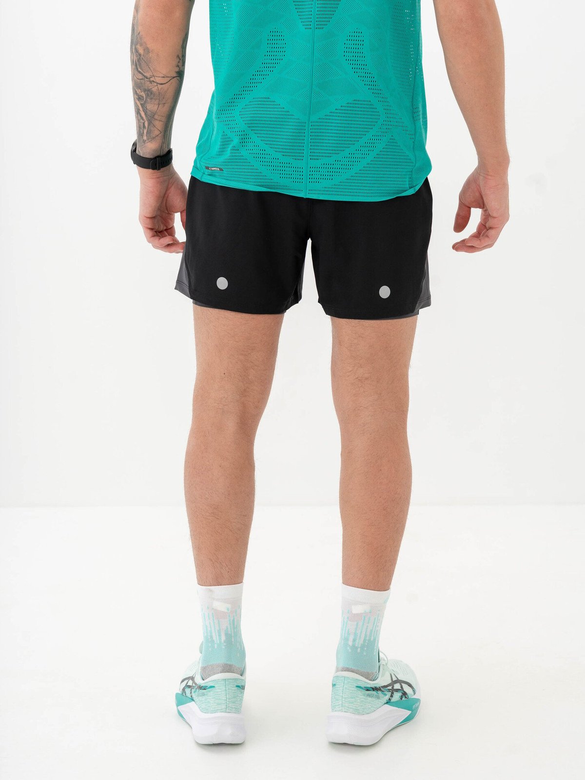 ASICS Road 2n1 5in Shorts Performance Black / Graphite Grey