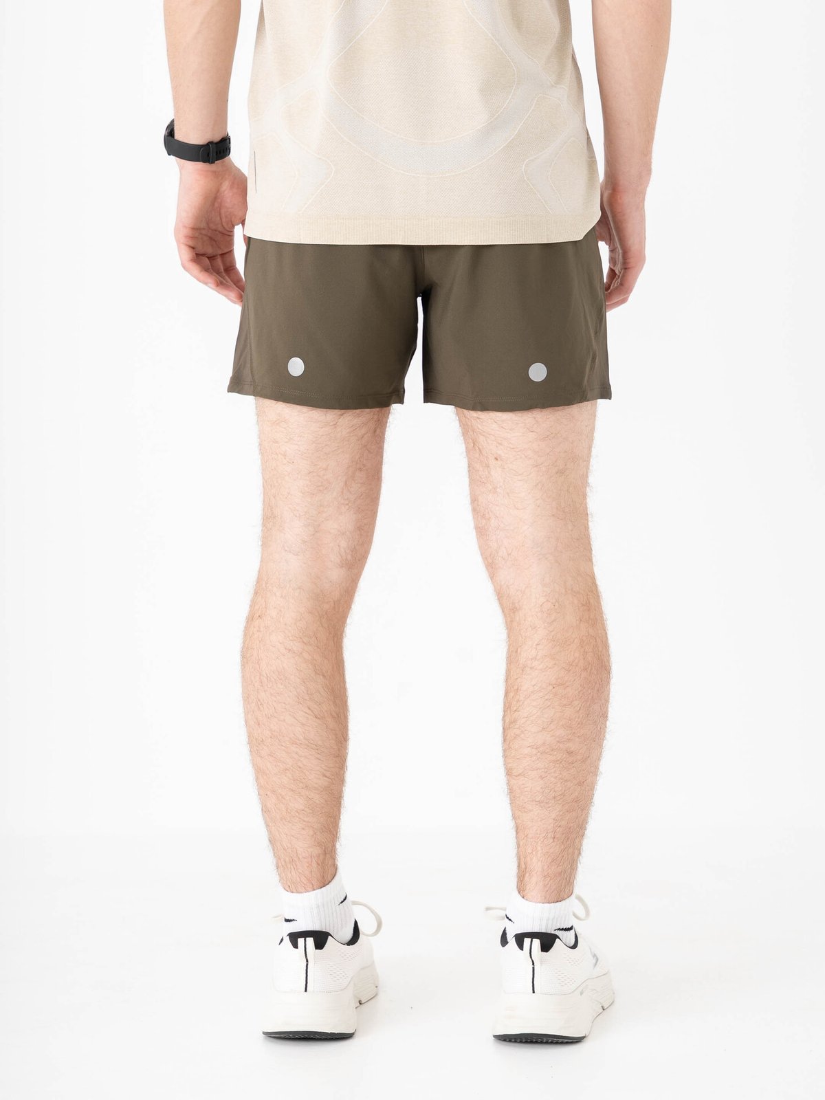 ASICS Road 5in Shorts Brown Stone