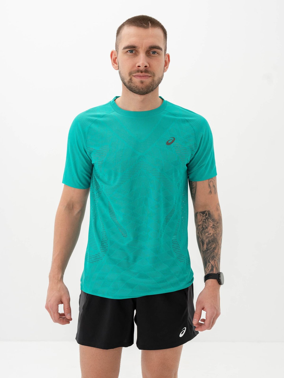ASICS Metarun Short Sleeve Top Wave Teal