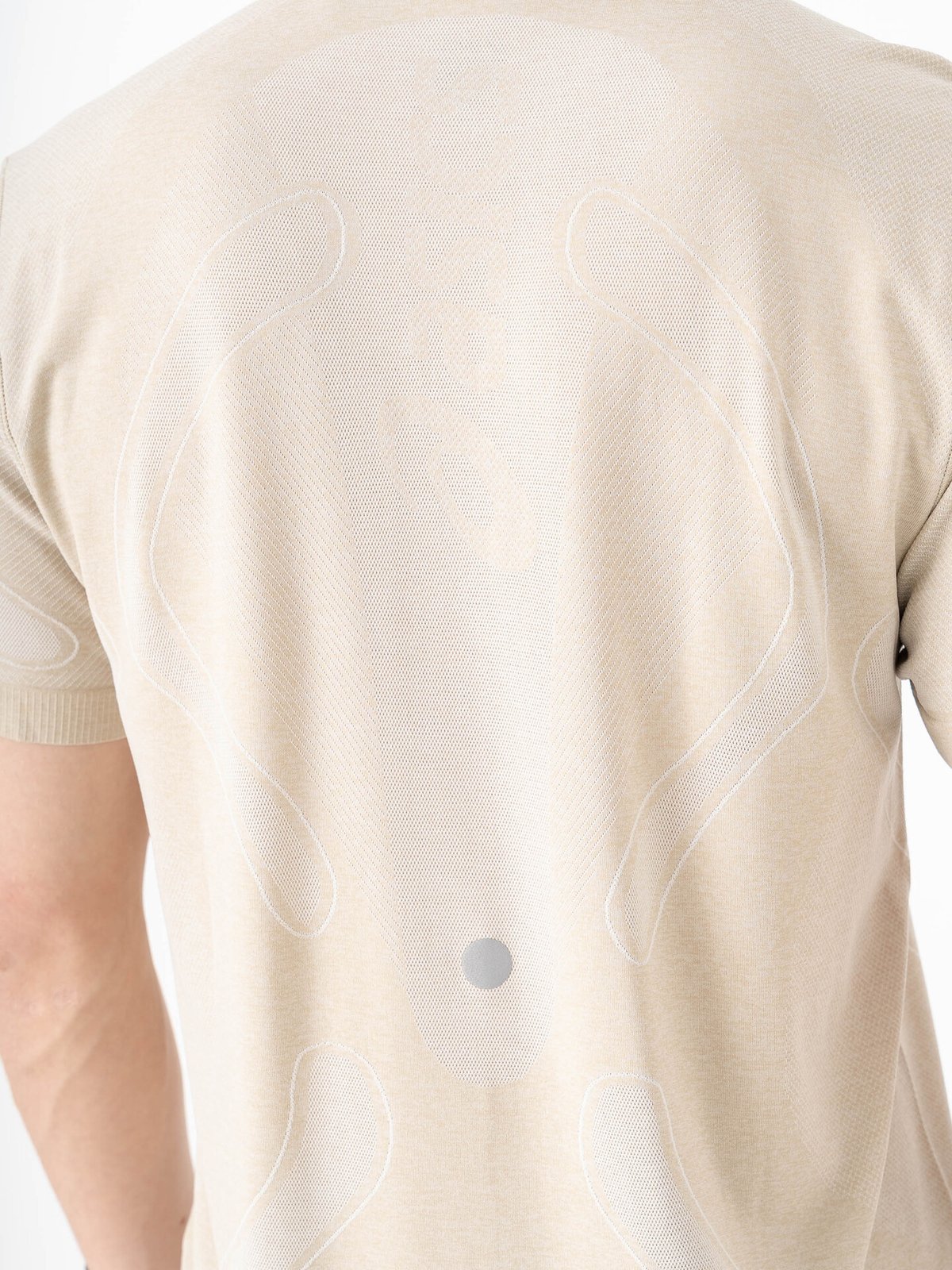 ASICS Road Seamless Short Sleeve Top Cream