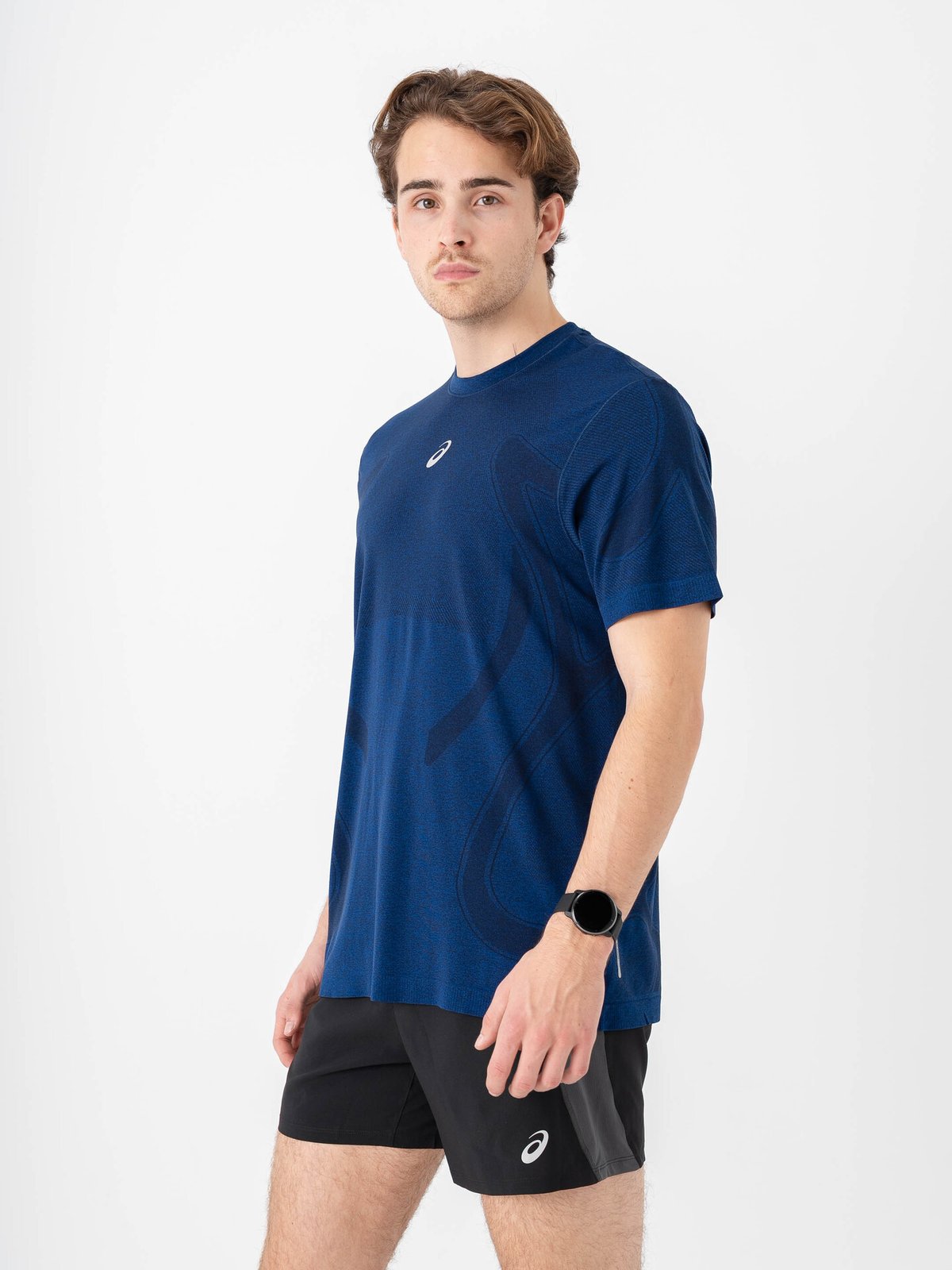 ASICS Road Seamless Short Sleeve Top Midnight