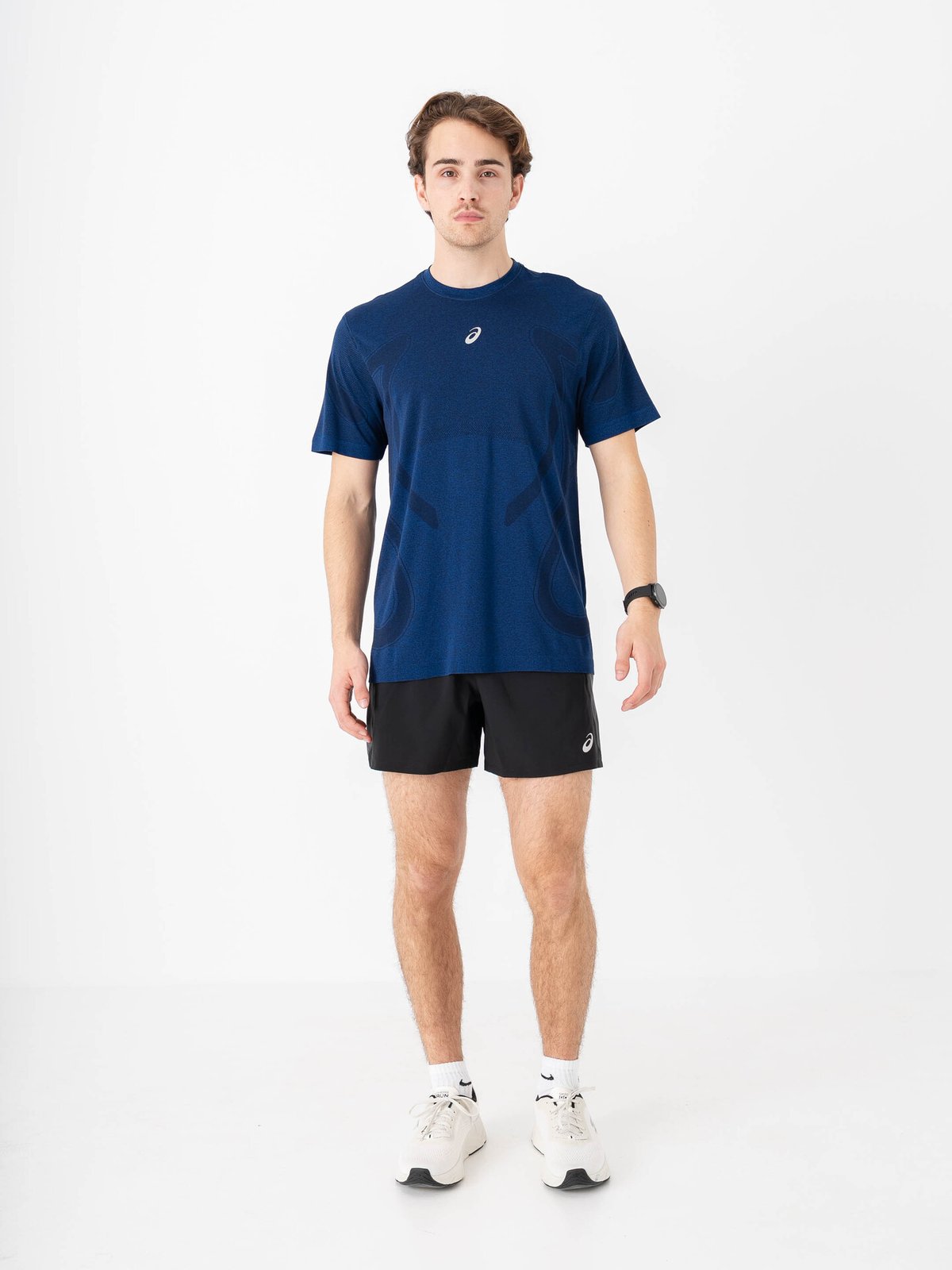 ASICS Road Seamless Short Sleeve Top Midnight