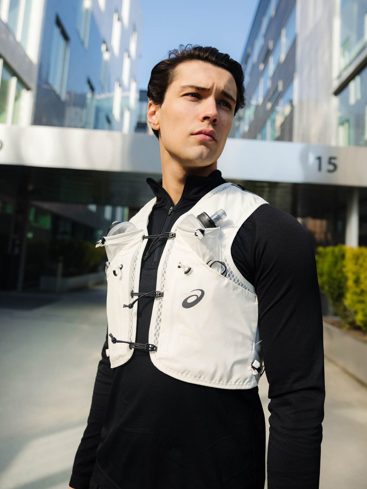 ASICS Fujitrail Vest Cream